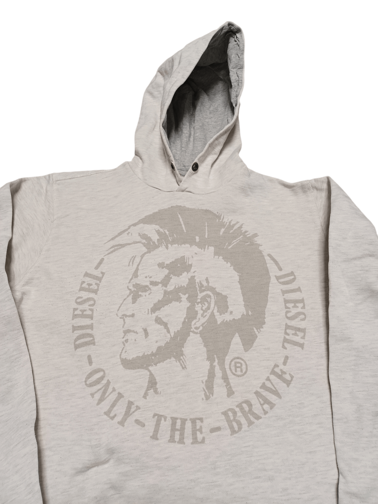 Diesel DIESEL VINTAGE ONLY THE BRAVE INDIAN HOODIE Size US L / EU 52-54 / 3 - 2 Thumbnail