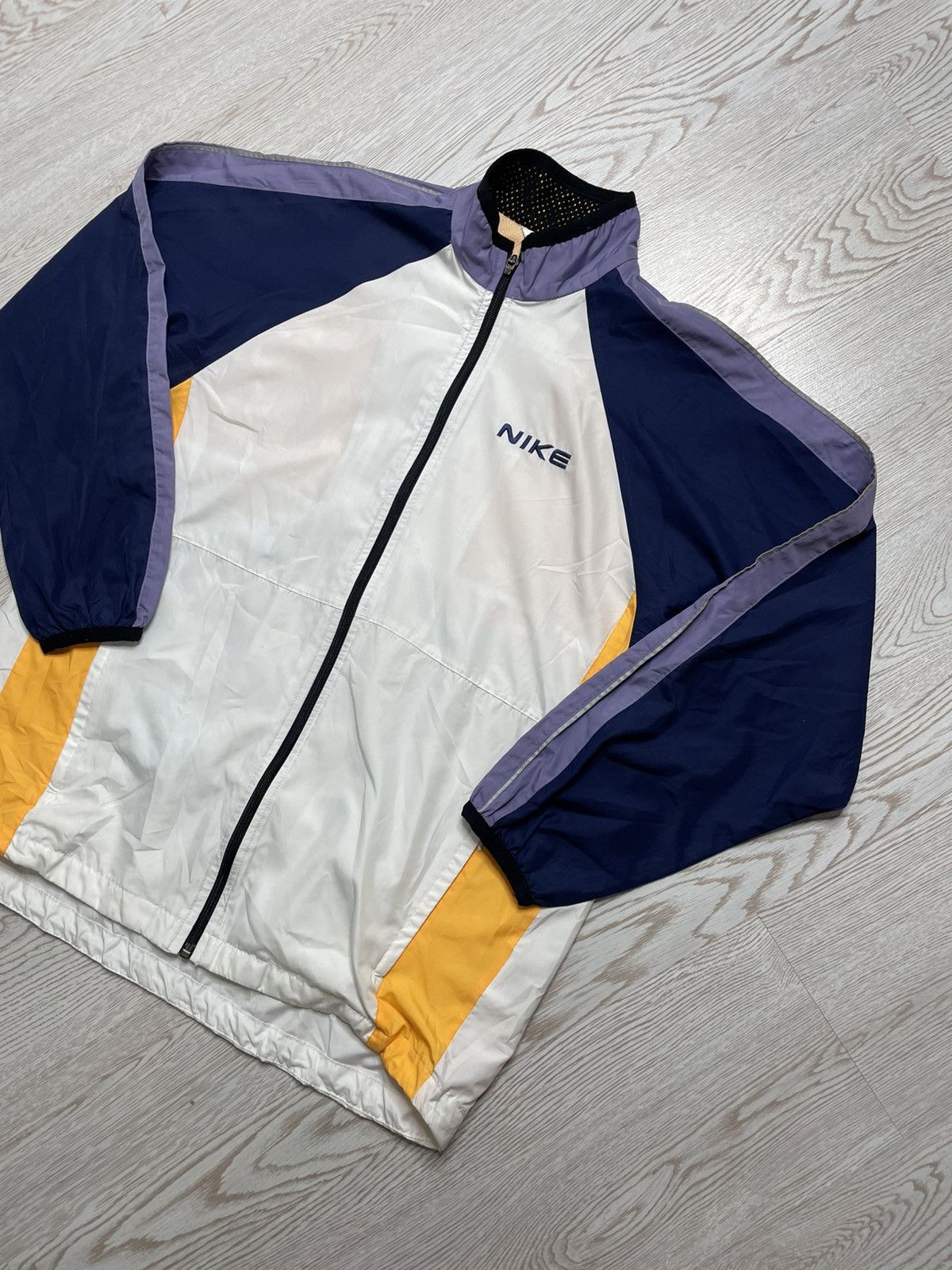 Nike × Vintage Y2K Vintage Nike Track Jacket Raincoat size M Size US M / EU 48-50 / 2 - 3 Thumbnail