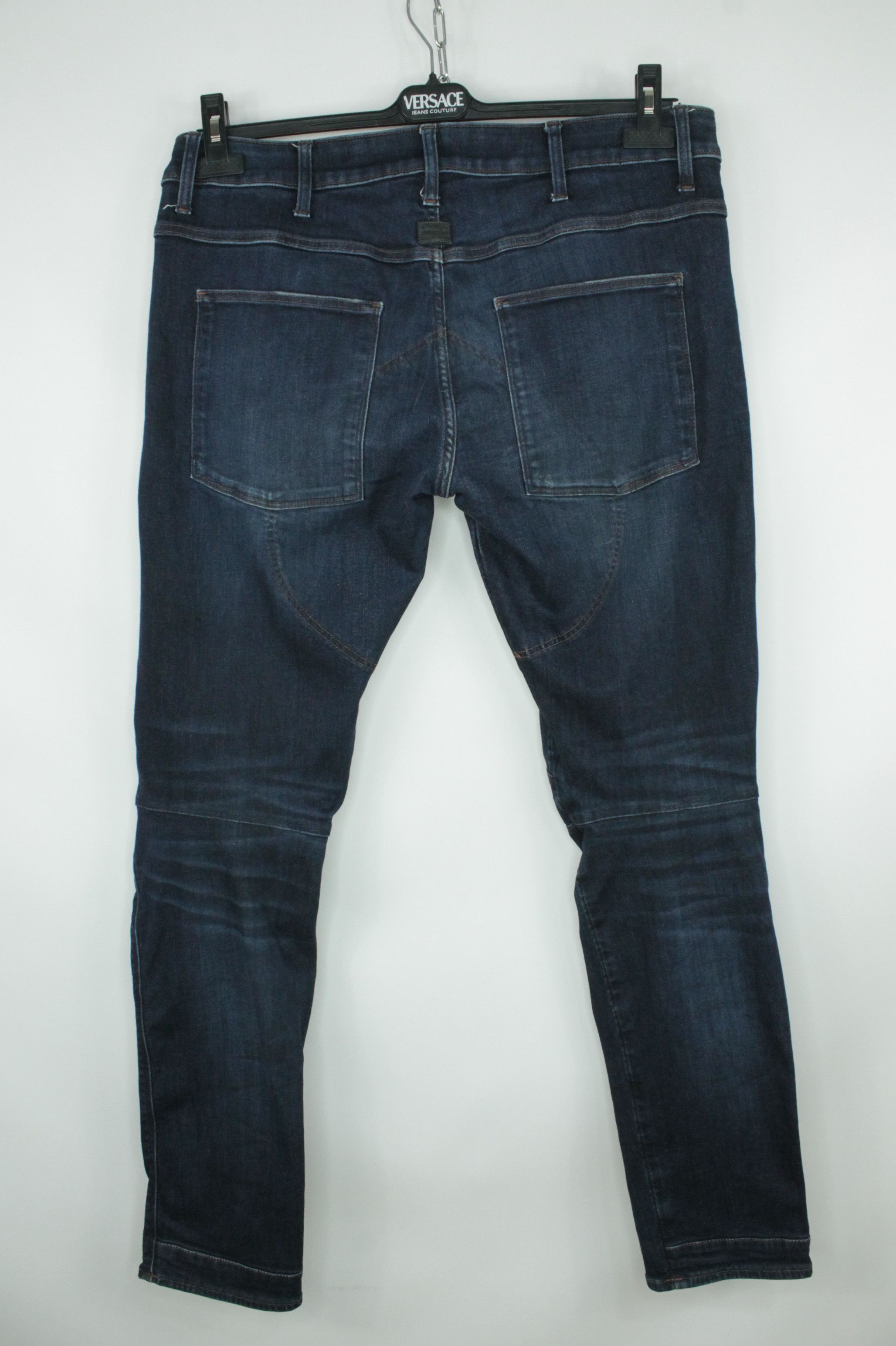 G-Star G-Star Raw 5620 3D Slim Blue Denim Jeans Men's Size US 33 - 4 Thumbnail