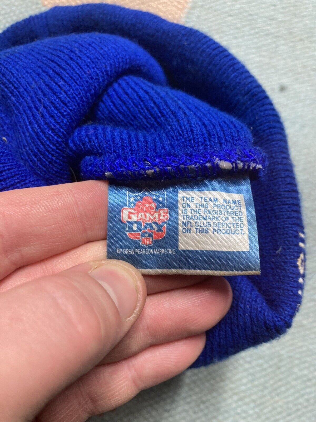 NFL × Vintage Detroit lions beanie skully football big logo drew Pearson Size ONE SIZE - 6 Thumbnail