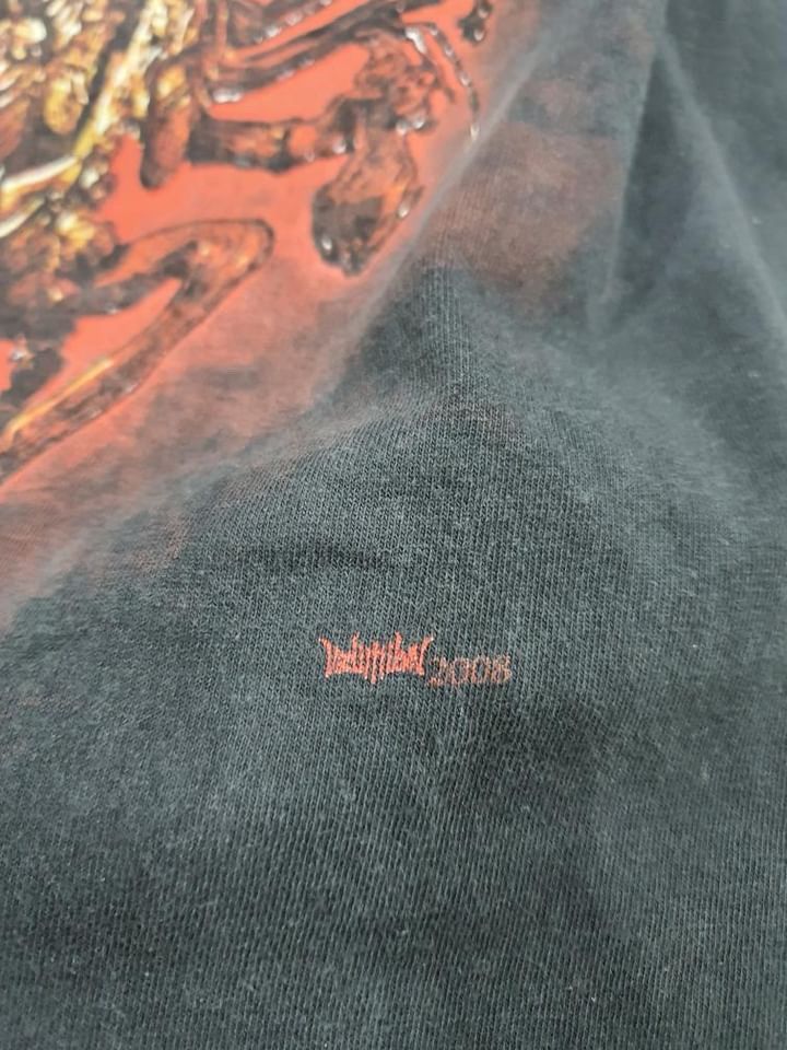 Band Tees × Vintage Morbid Angel Tour 2008 Resize L Band Tee Size US L / EU 52-54 / 3 - 3 Thumbnail
