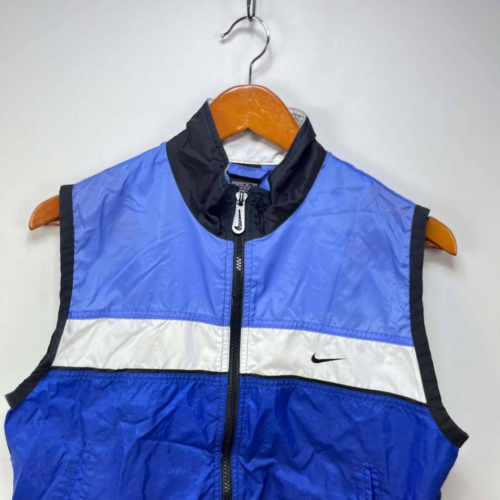 Nike Vintage 90s Nike Full Zip Vest Windbreaker Womens Medium Size M / US 6-8 / IT 42-44 - 2 Thumbnail
