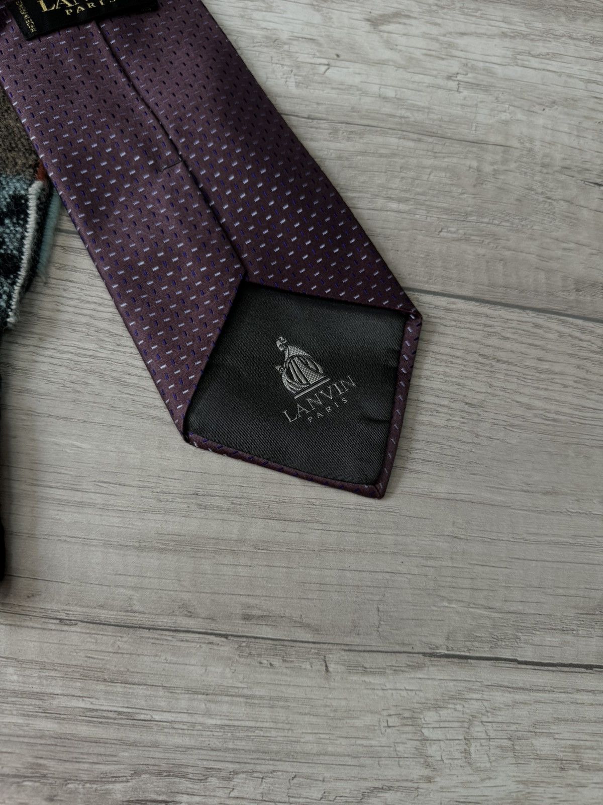 Lanvin Lanvin Paris Silk Tie Size ONE SIZE - 2 Thumbnail