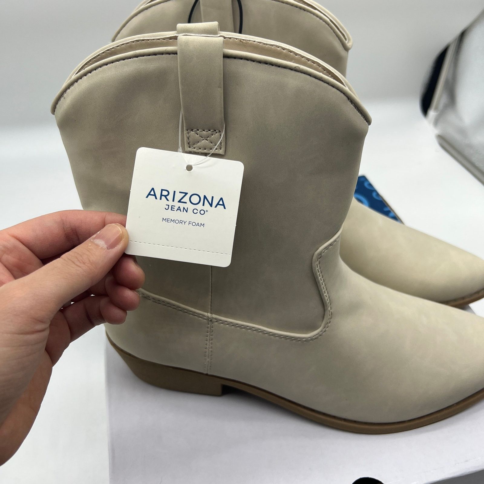 Other Arizona Jean Co Womens Western Heel Bootie Size US 10 / IT 40 - 3 Thumbnail