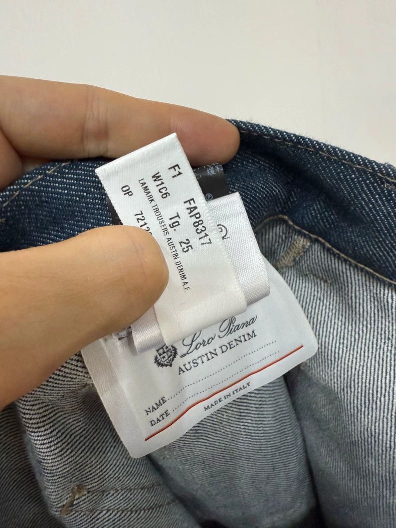 Loro Piana LORO PIANA Retro two-pocket high-waisted flared jeans Size 25" / US 0 / IT 36 - 7 Thumbnail