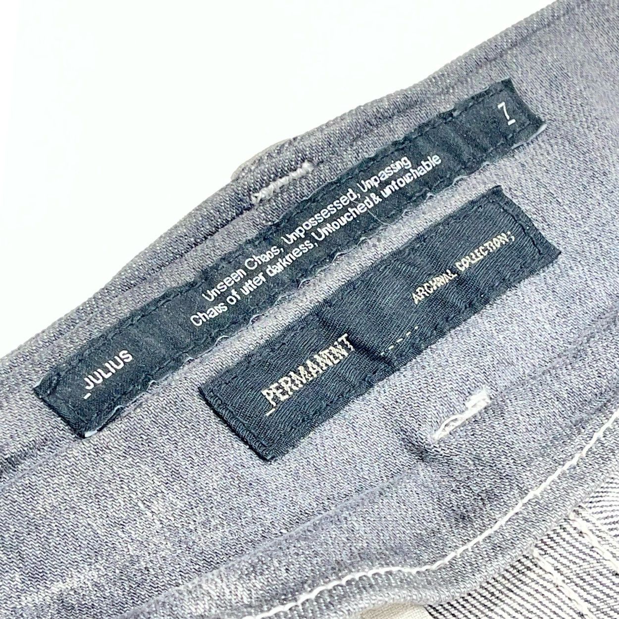 Julius Julius Plaster 859PAM3-PL 10oz Denim Gasmask Cargo Size US 36 / EU 52 - 4 Thumbnail