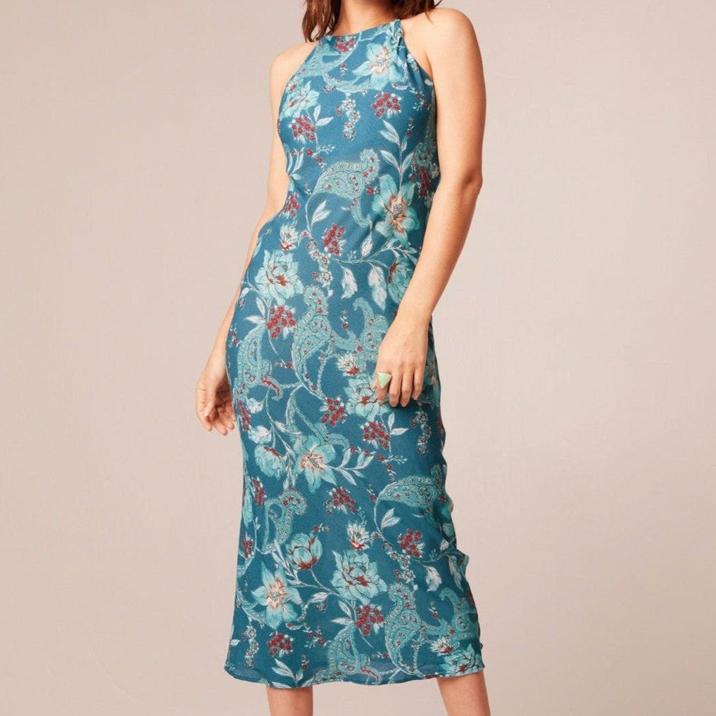 Other NWT Band of the Free Audette Floral Midi Dress Sz. S [4-6] Size S / US 4 / IT 40 - 3 Thumbnail