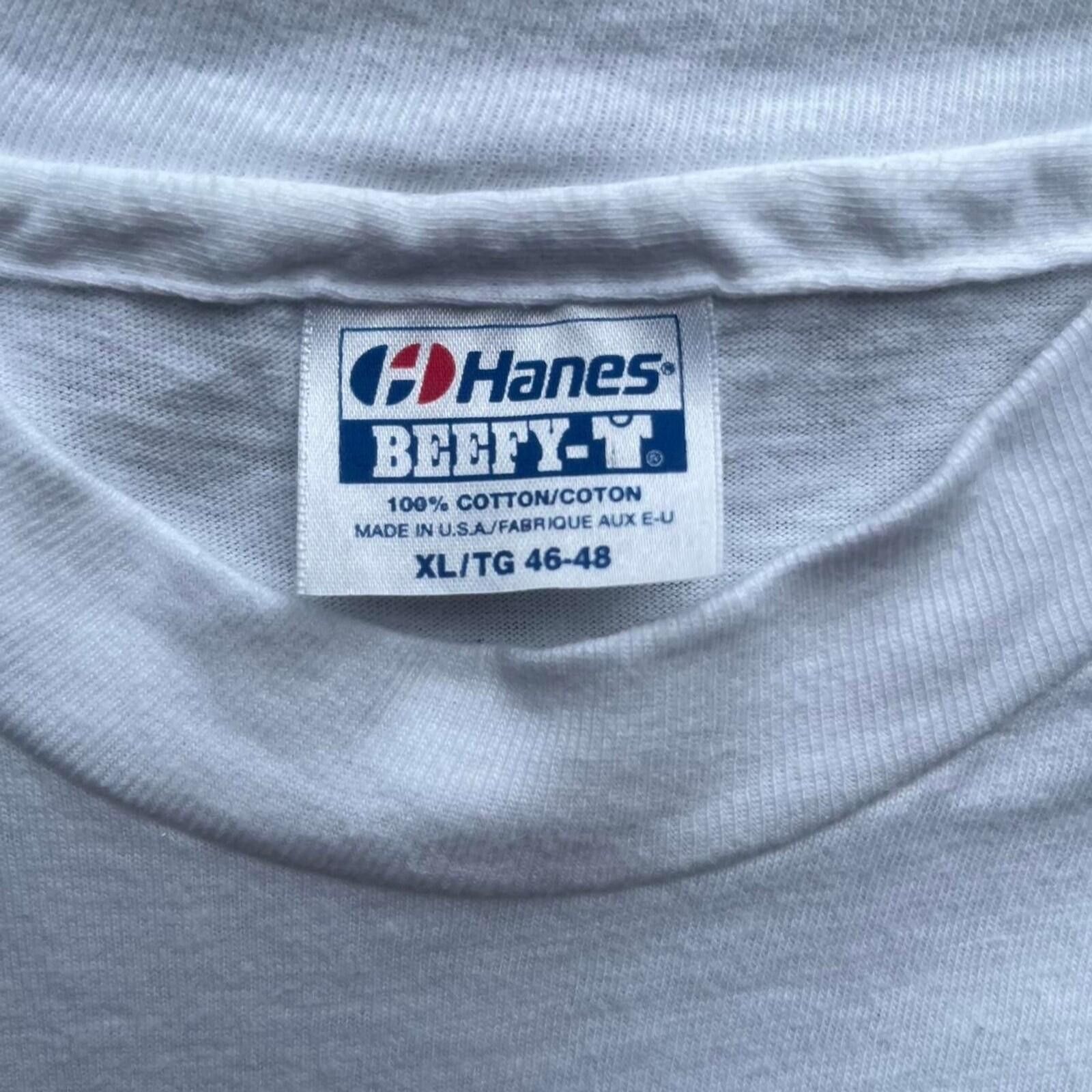 Hanes 1991 USA Military Operation Desert Storm Graphic T-Shirt Size US XL / EU 56 / 4 - 5 Thumbnail