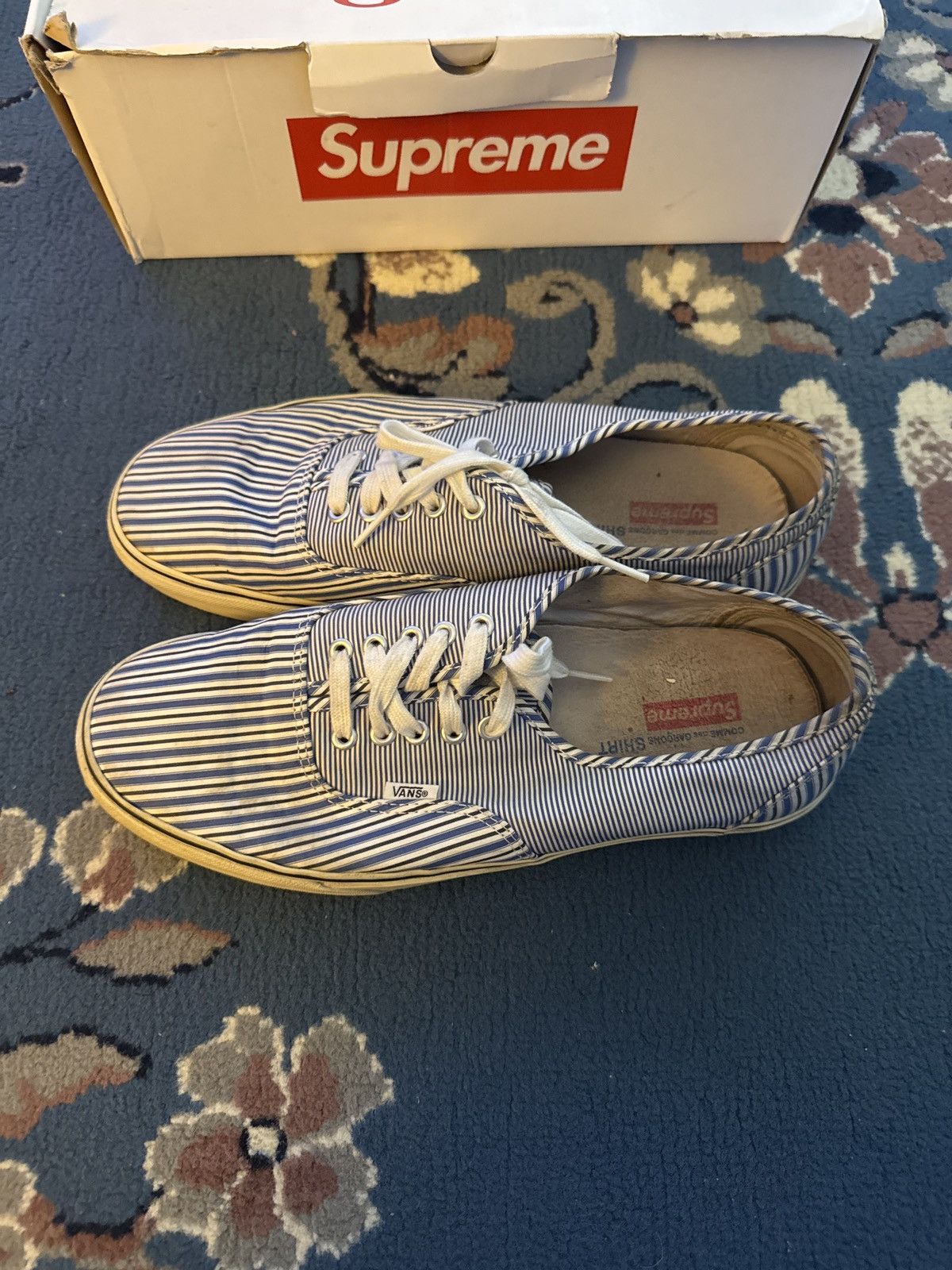 Supreme Comme des Garcon Supreme Vans Size US 11.5 / EU 44-45 - 1 Thumbnail
