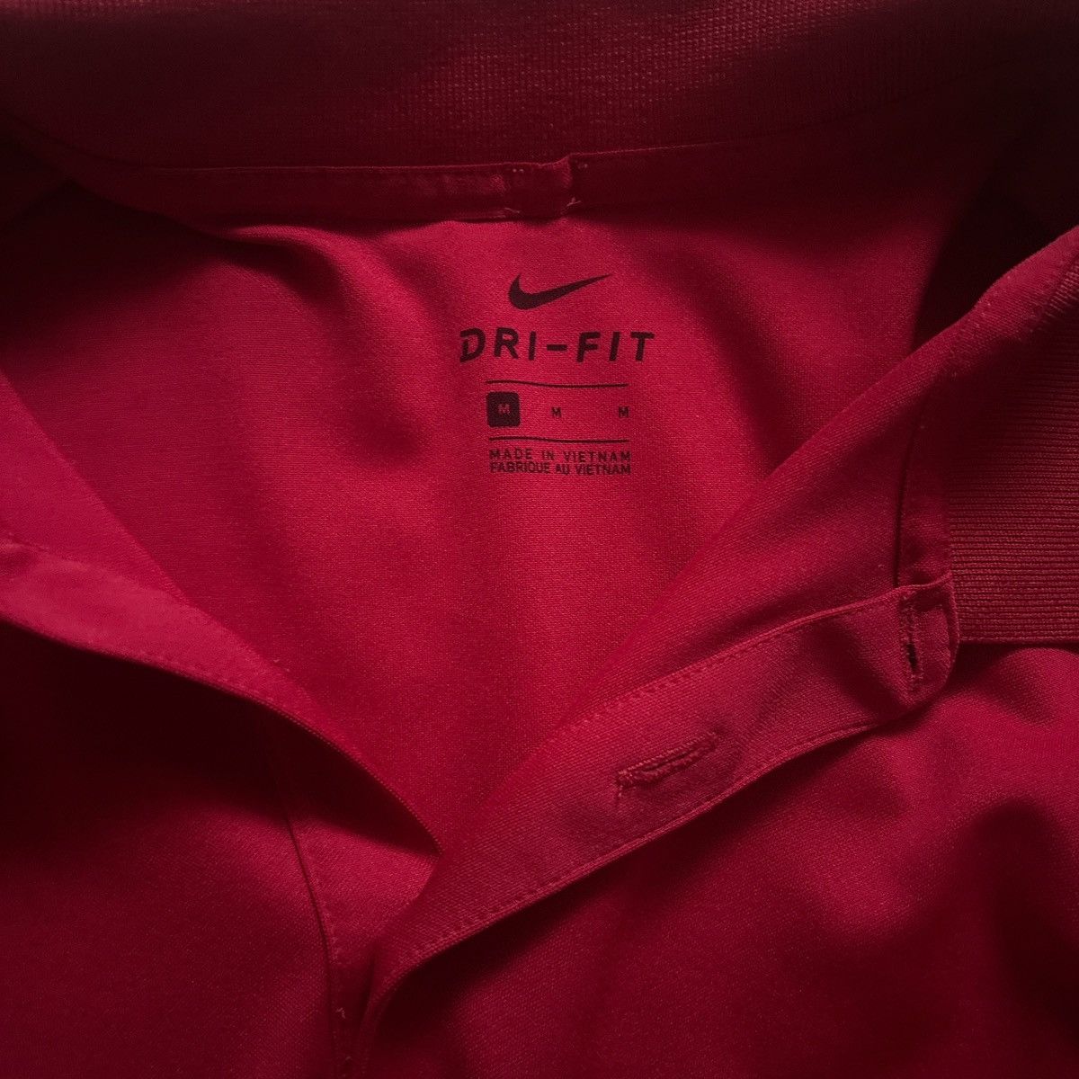 Nike Red Nike Polo Shirt Size US M / EU 48-50 / 2 - 3 Thumbnail