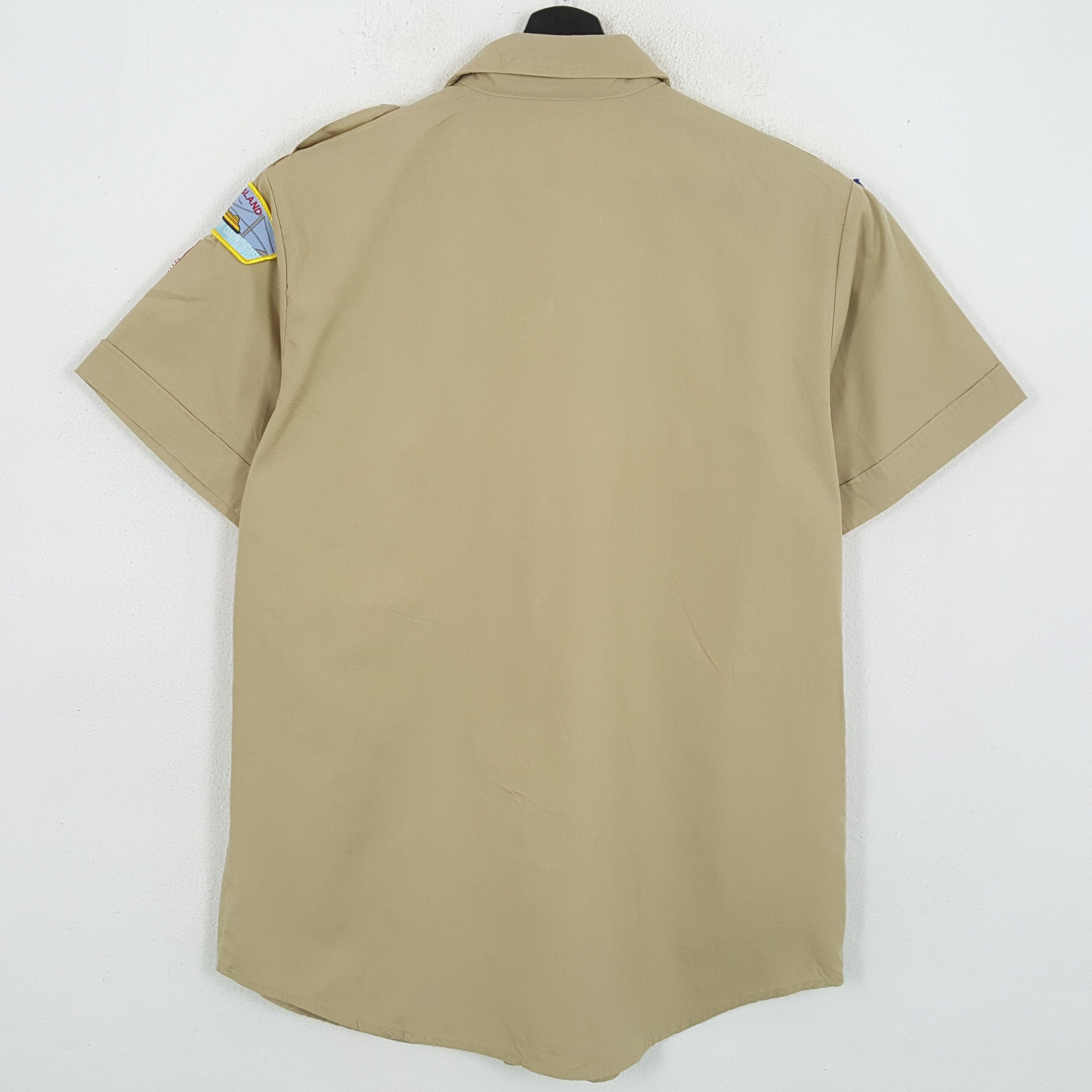 Vintage BOY SCOUT Of AMERICA Casual Uniform Shirt Size US XL / EU 56 / 4 - 3 Thumbnail