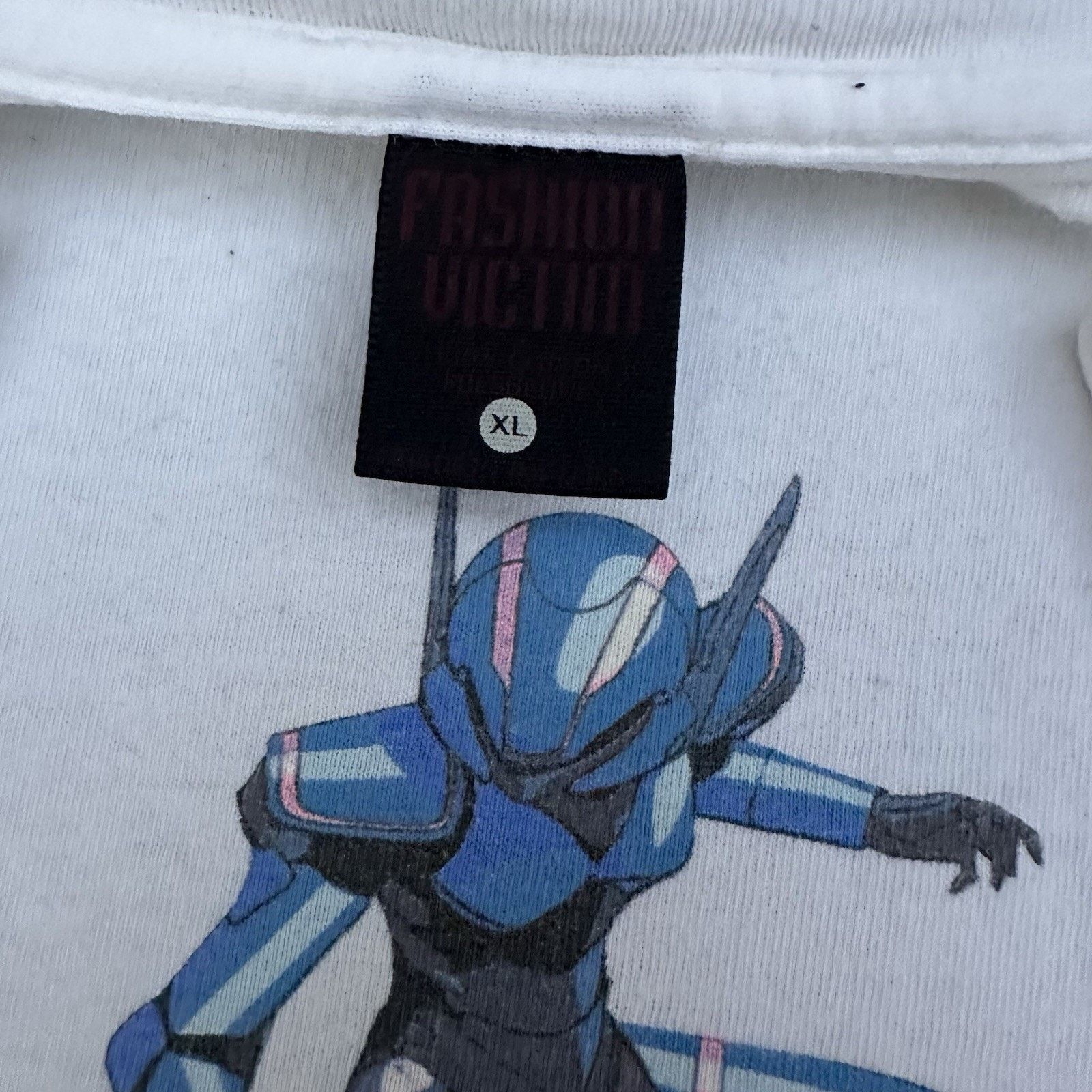 Anime × Fashion Victim × Vintage Vintage 90s 1996 Fashion Victim Bubblegum Crash Anime Tee Size US XL / EU 56 / 4 - 6 Thumbnail