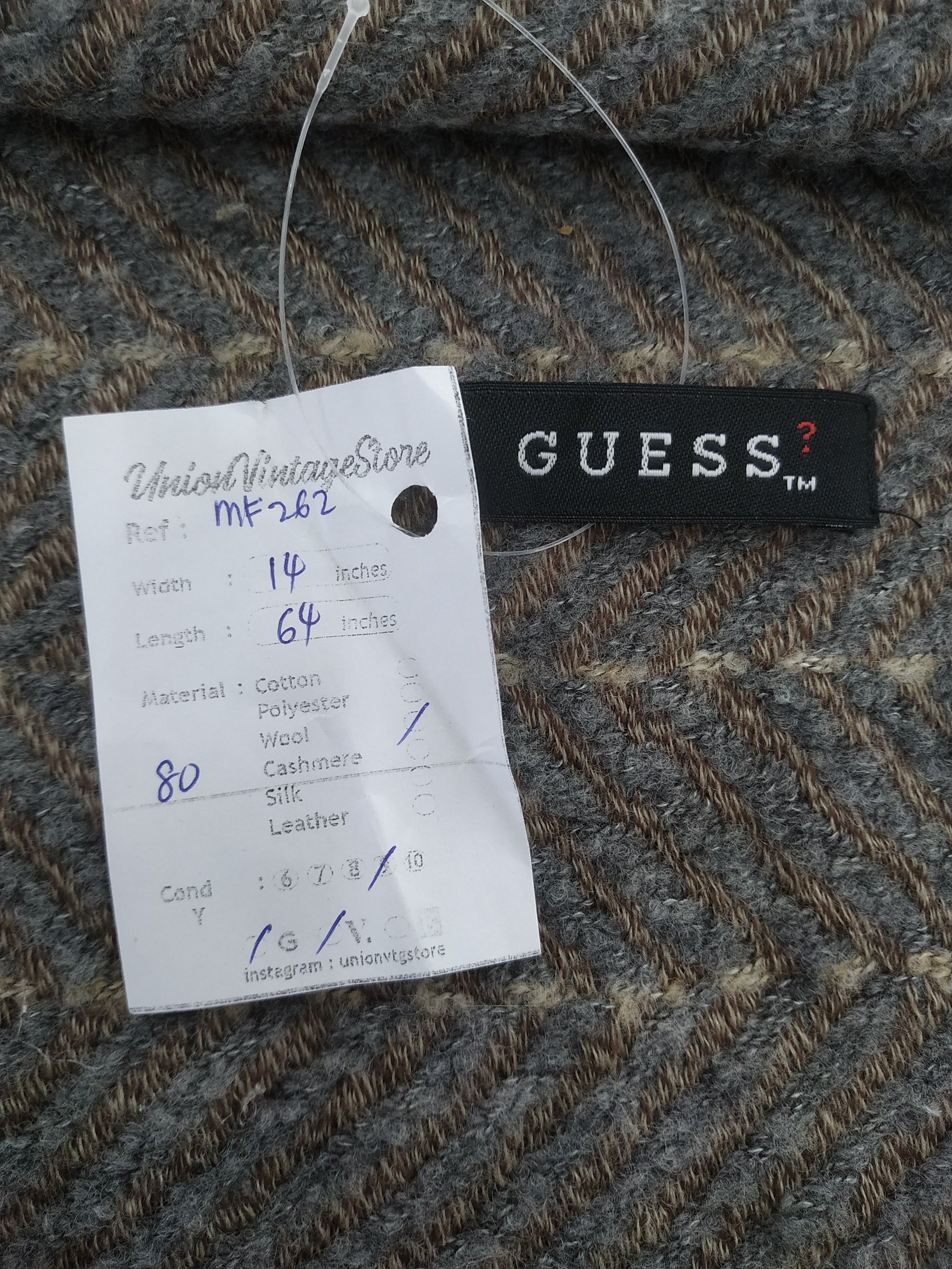 Guess Vintage Guess Scarf/Muffler/Neckwear MF262 Size ONE SIZE - 6 Thumbnail