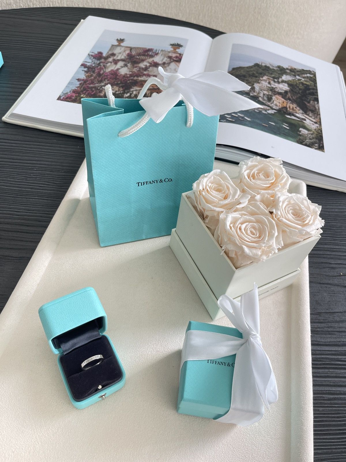 Tiffany & Co. Tiffany & Co. Band Ring in Platinum Diamond 5.5 NEW $2400 Size ONE SIZE - 1 Thumbnail