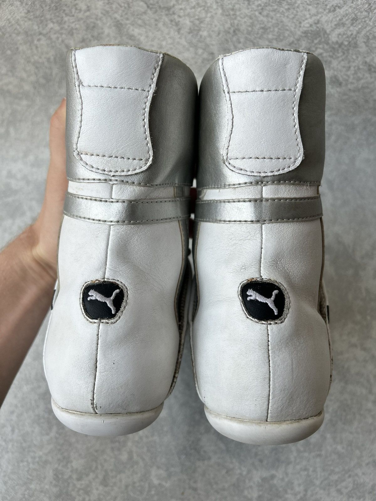 Maison MIHARA YASUHIRO × Puma Y2K Puma x Mihara Yasuhiro Leather Hi Top Sneakers Size US 5 / EU 37 - 7 Thumbnail
