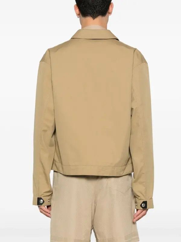 Givenchy o1srvl11e1225 4G-Detailed Cotton Jacket in Beige Size US M / EU 48-50 / 2 - 4 Thumbnail