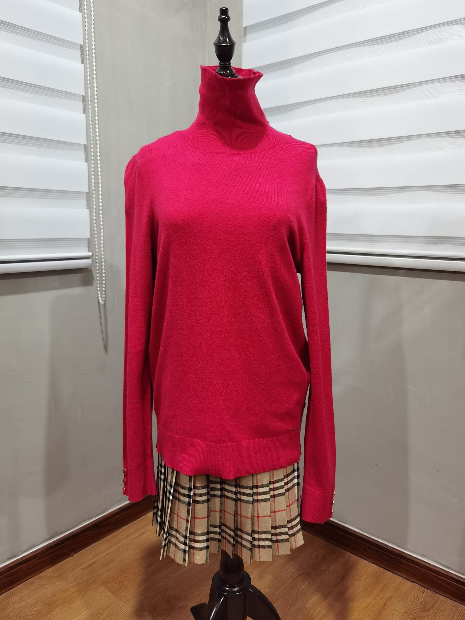 Chaps CHAPS by Ralph Lauren cardigan Tuttle neck S 2169 Size S / US 4 / IT 40 - 1 Thumbnail