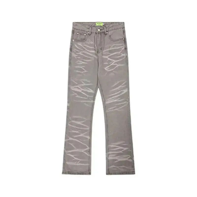 Japanese Brand × Jean Straight tube washed smoke grey jeans Size US 30 / EU 46 - 6 Thumbnail