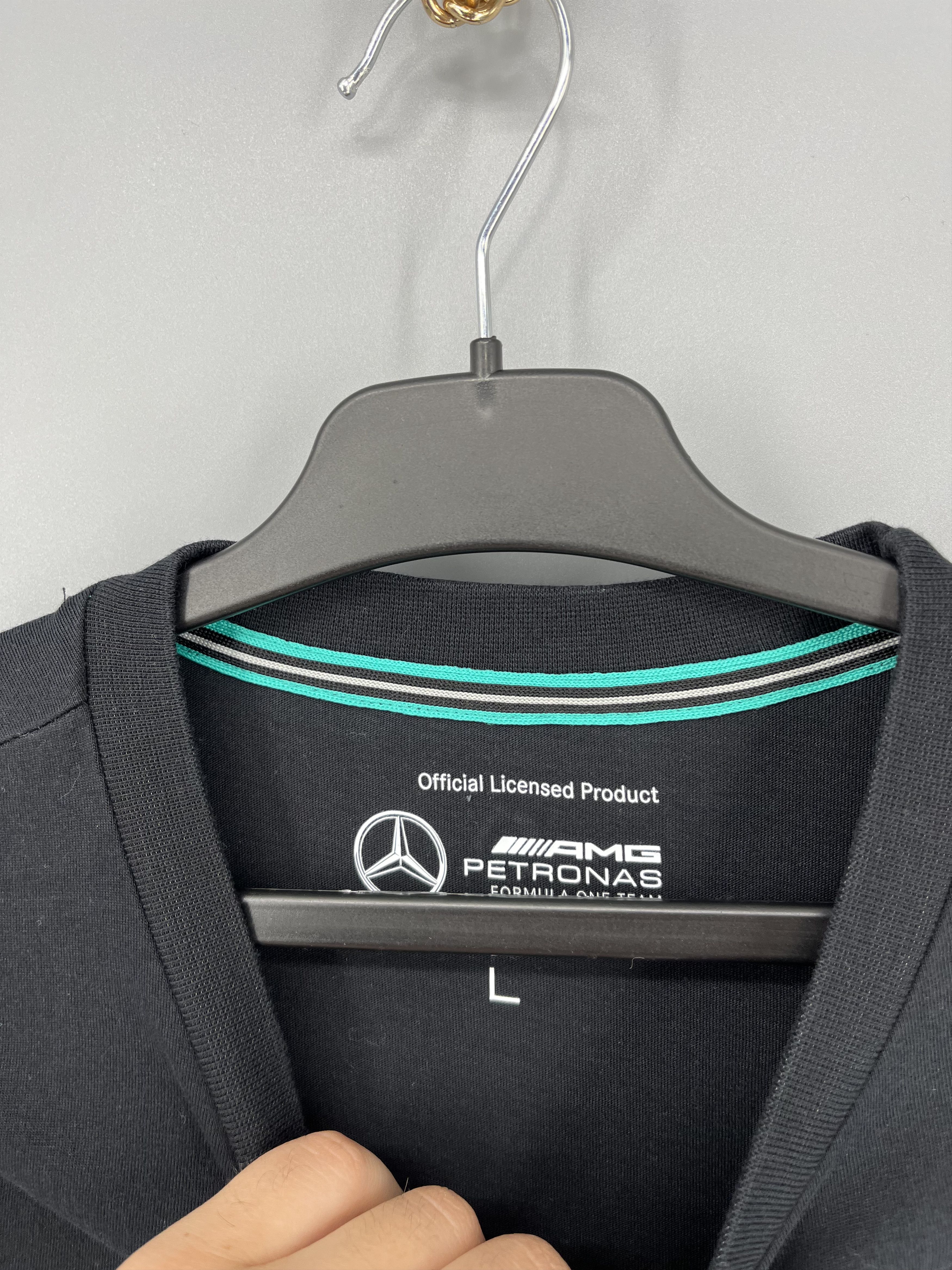Mercedes-Benz Mercedes Benz AMG Petronas F1 Team Racing Tee Shirt Size L Size US L / EU 52-54 / 3 - 7 Thumbnail