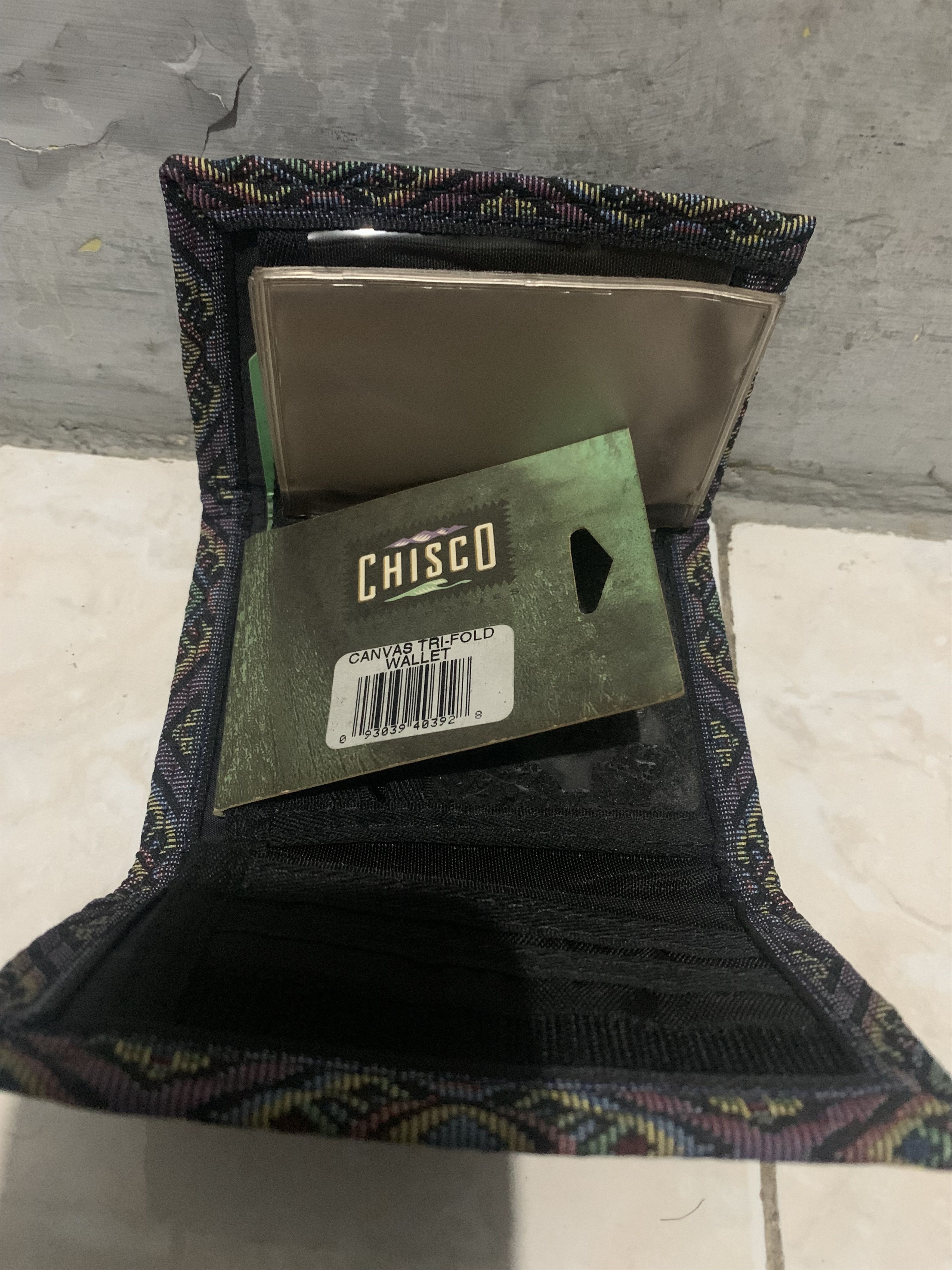 Vintage Vintage 90s Chisco Canvas Trifold Wallets Size ONE SIZE - 7 Thumbnail