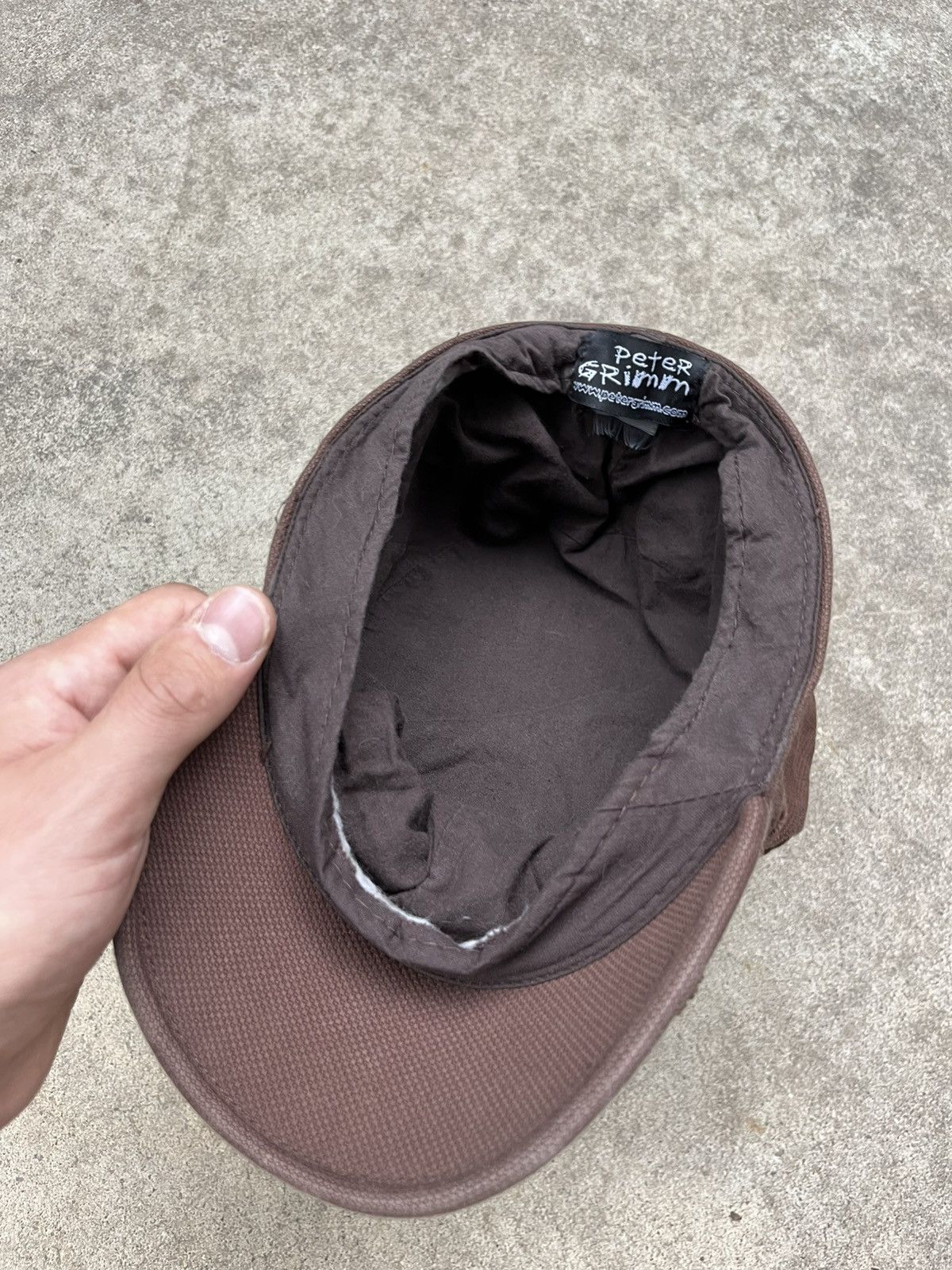 Affliction Distressed Brown Cadet Cap Size ONE SIZE - 5 Thumbnail