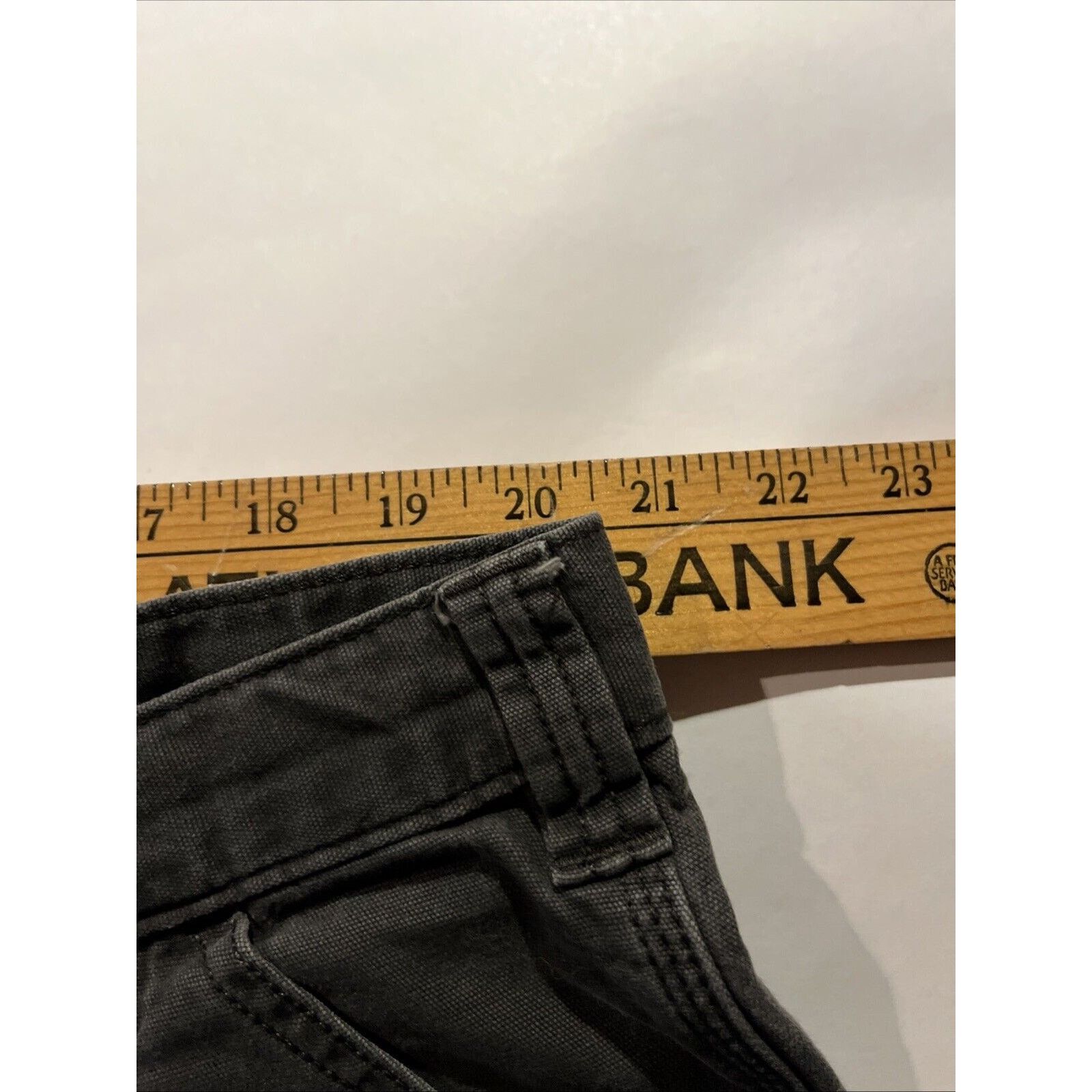 Carhartt Carhartt Men’s 42x31 Canvas Carpenter Workwear Gray Work Size US 42 / EU 58 - 4 Thumbnail