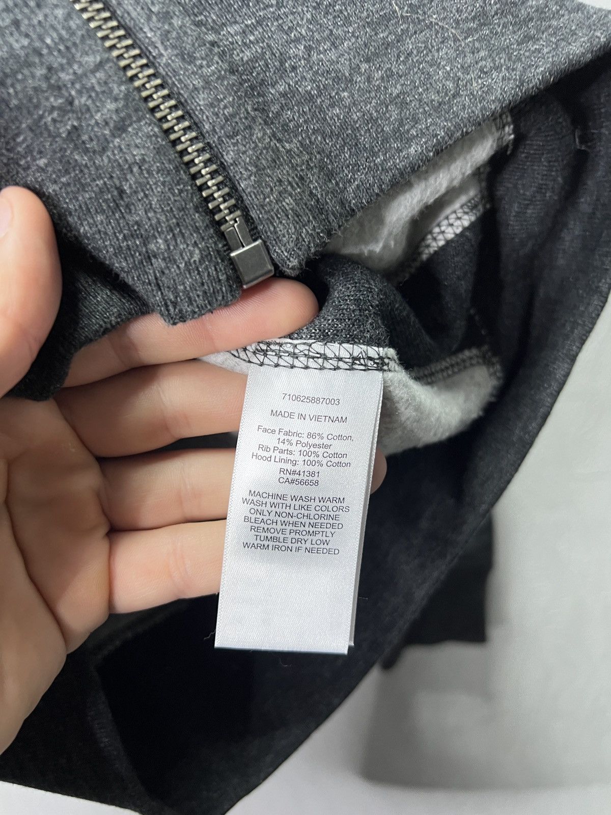 Polo Ralph Lauren Polo Ralph Lauren Grey Full-Zip Hoodie Red Pony Logo XS Size US XS / EU 42 / 0 - 6 Thumbnail