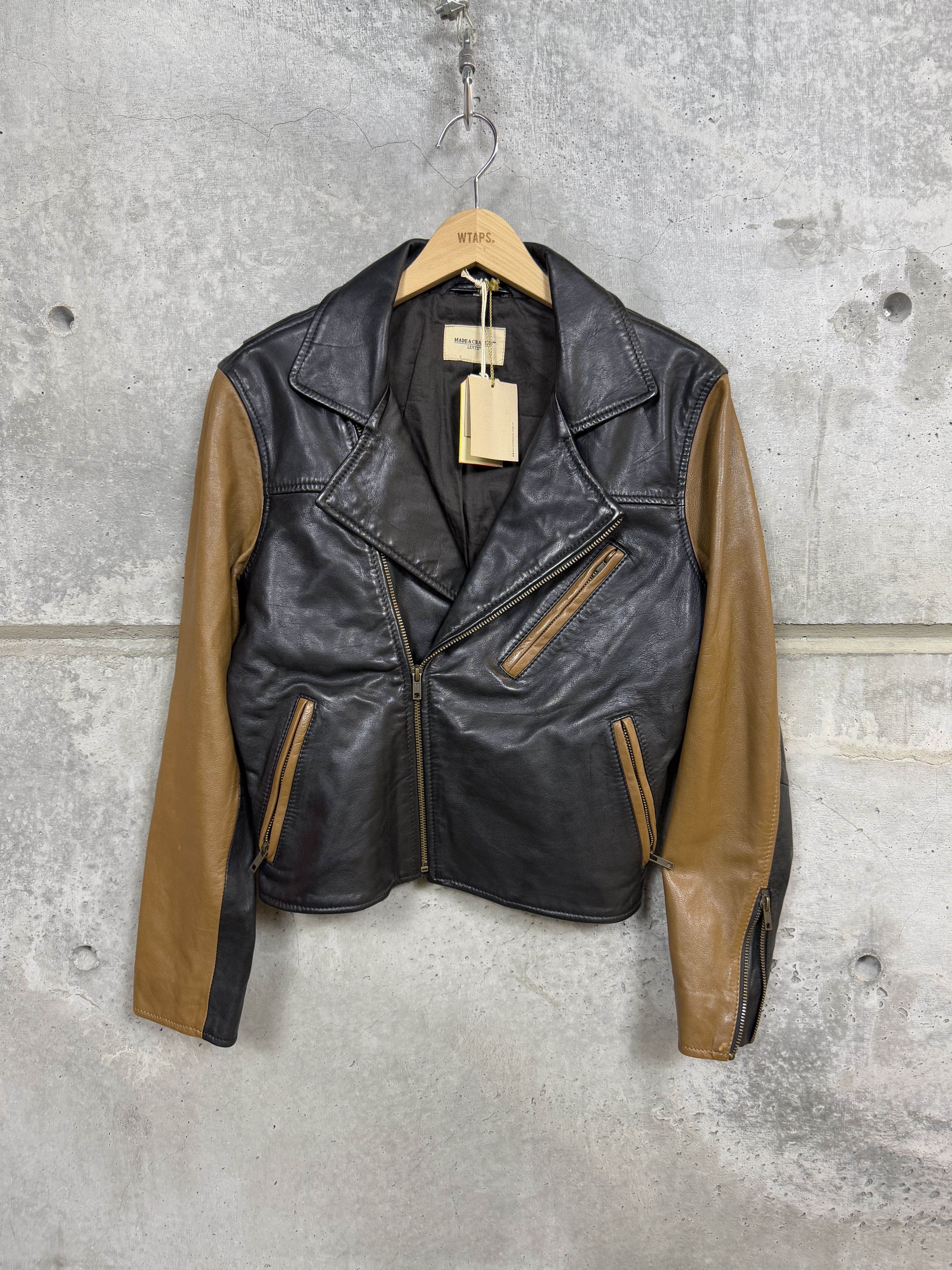 Levi's Made & Crafted Levi's Made & Crafted Off Road Leather Moto Jacket Size M / US 6-8 / IT 42-44 - 1 Thumbnail