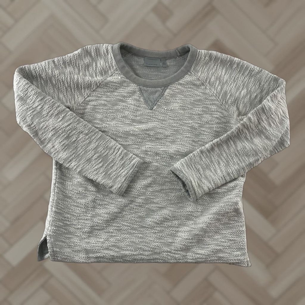 Athleta Athleta Sweatshirt Long Sleeve Pullover Women M Gray Beige ACTIVEWEAR Size M / US 6-8 / IT 42-44 - 1 Thumbnail