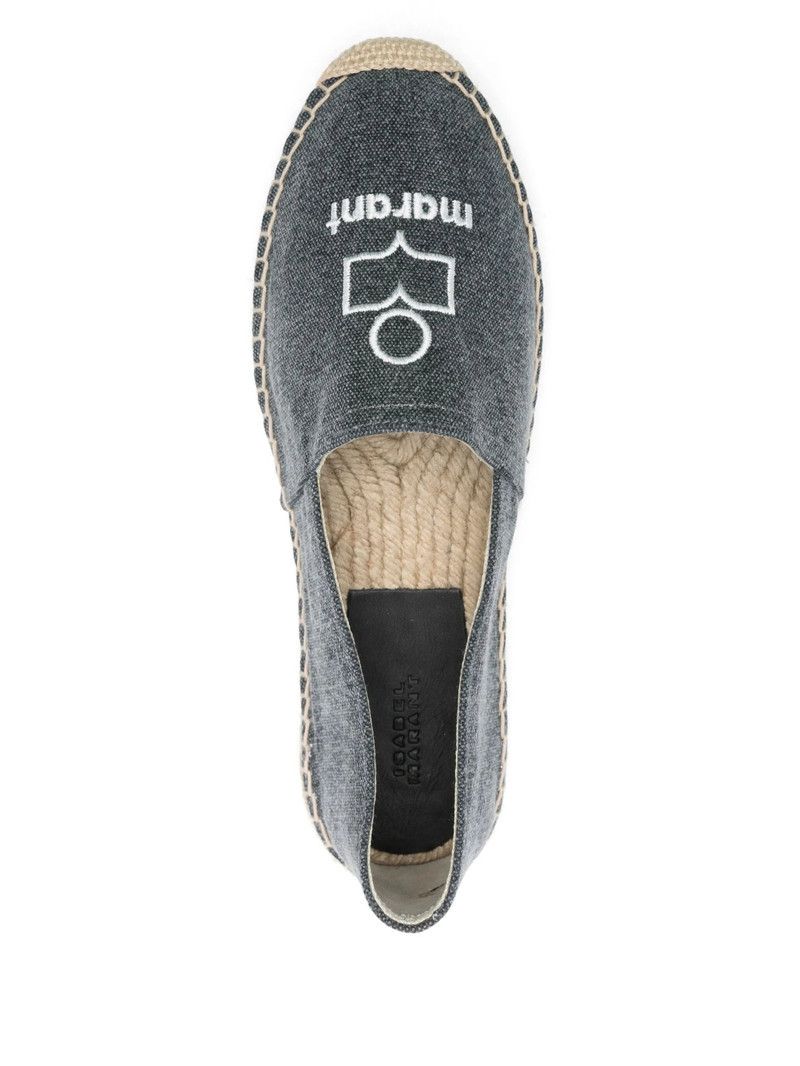 Isabel Marant o1B3y1r0526 Canae Espadrilles in Grey Size US 10 / IT 40 - 2 Thumbnail