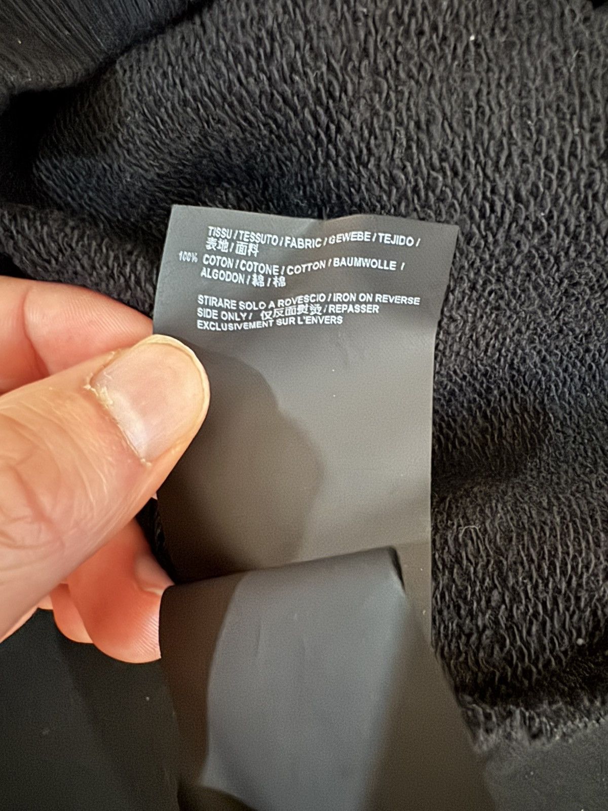 Saint Laurent Paris Saint Laurent Black Logo Hoodie Size US M / EU 48-50 / 2 - 7 Thumbnail