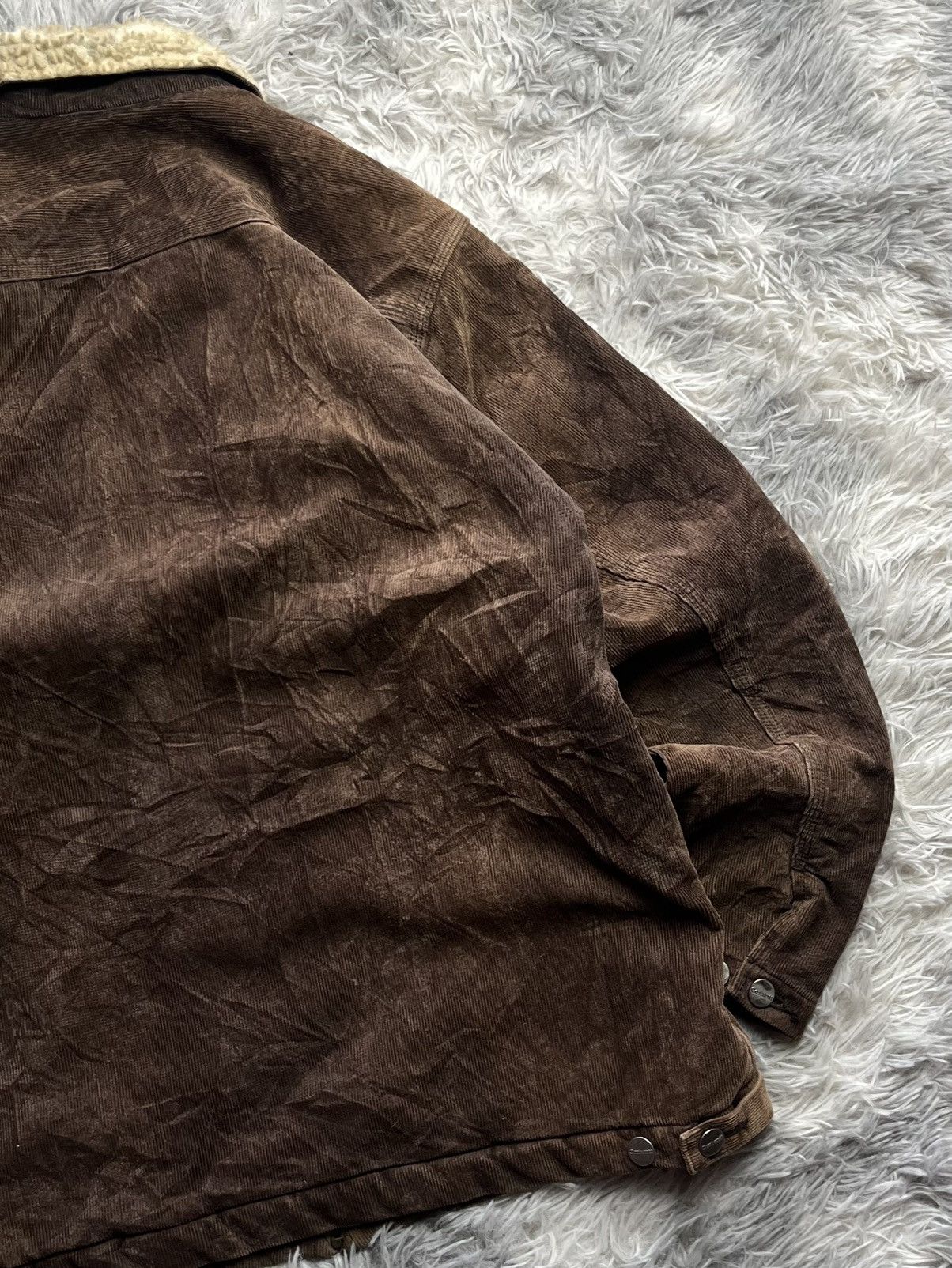 Carhartt Vintage Carhartt Sherpa Corduroy Jacket Size US L / EU 52-54 / 3 - 12 Thumbnail