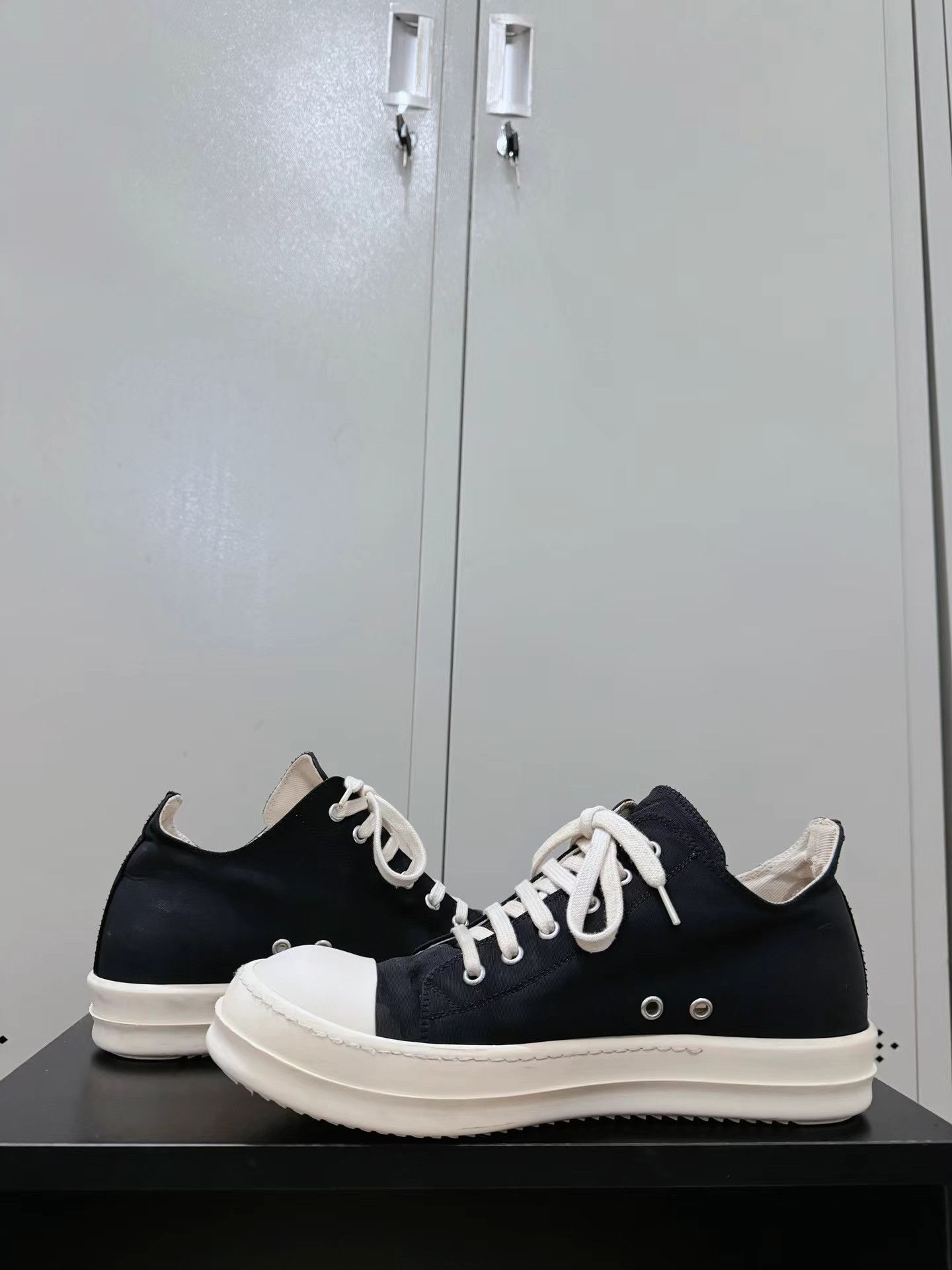 Rick Owens Drkshdw Rick Owens Drkshdw Converse high-top sneakers Size US 8 / EU 41 - 5 Thumbnail