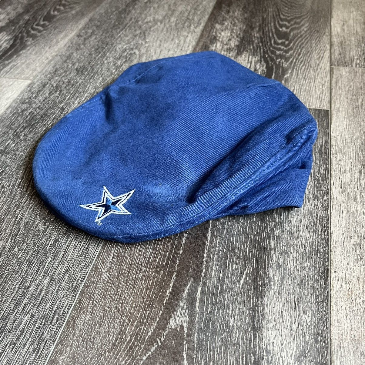 NFL Rare Vintage 90s NFL Drew Pearson Dallas Cowboys Newsboy Hat Size ONE SIZE - 1 Thumbnail