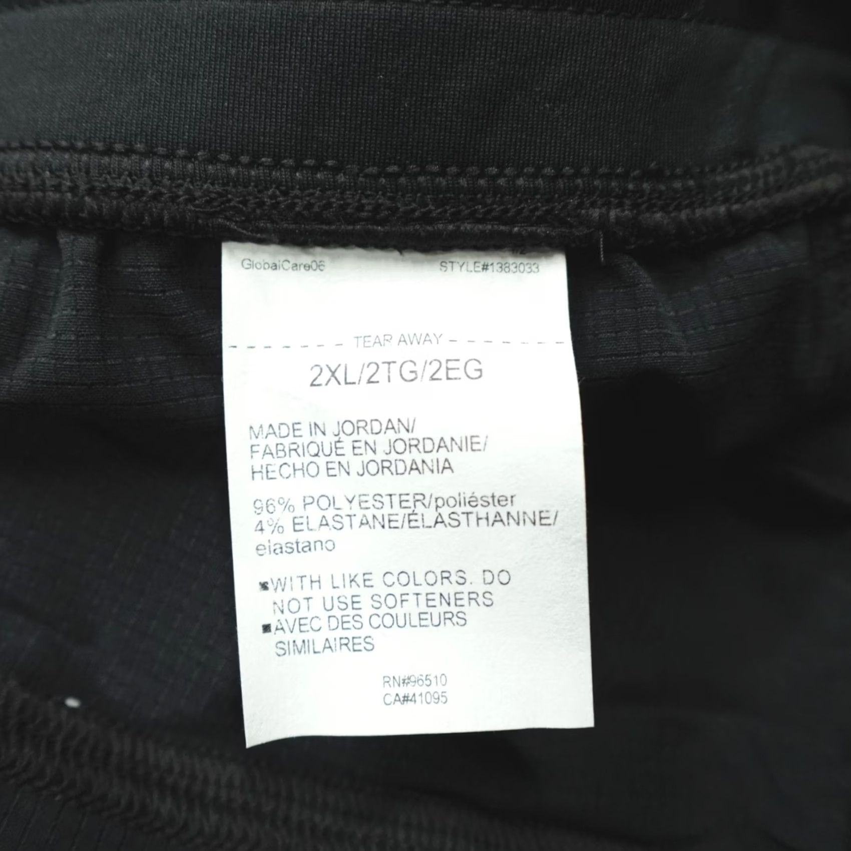 Under Armour Under Armour Unstoppable Vented Tapered Pants Men's 2XL Black Athletic Jogger Warmups Activewear 30 in Inseam Sports Gym Training Mens Size US 39 - 4 Thumbnail