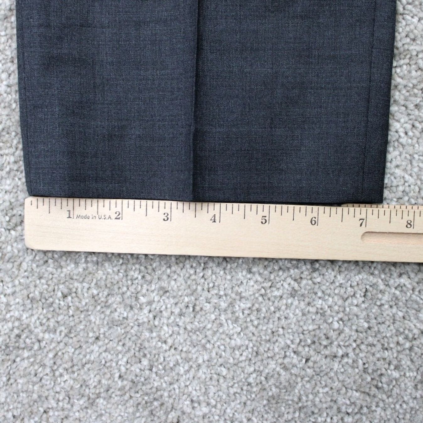 Ralph Lauren LAUREN Ralph Lauren Dress Pants Mens 36x29 Gray Wool Stretch Dress Pants Mens Regular Gray 36 Inseam 29 Straight Front Flat Front Size US 36 / EU 52 - 5 Thumbnail