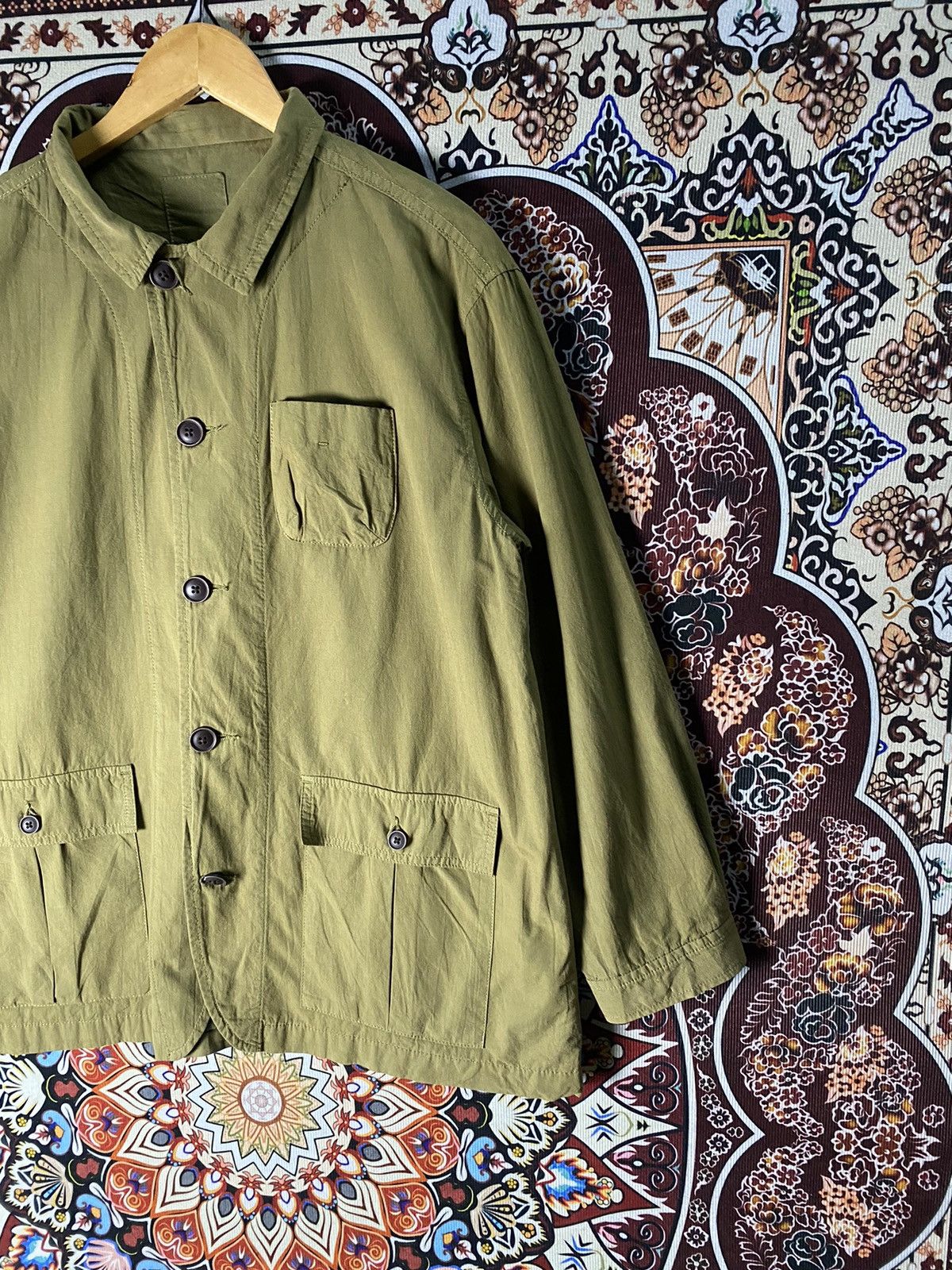 Beams Plus × Japanese Brand 2000s Beam Hearts Button Up Jacket Size US M / EU 48-50 / 2 - 5 Thumbnail