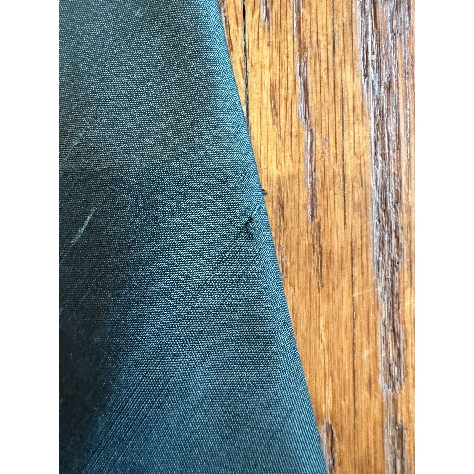 Burberry Burberrys Tie Mens Green Silk Classic Vintage Style Size ONE SIZE - 2 Thumbnail