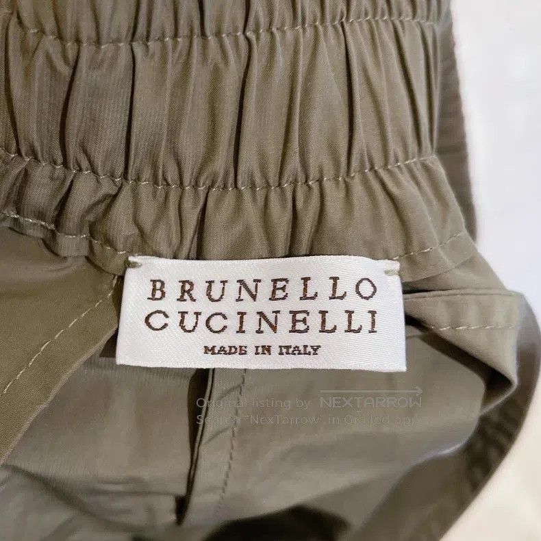 Brunello Cucinelli Brunello Cucinelli size XS Military Green Casual Shorts Size 42" / US 20 - 7 Thumbnail
