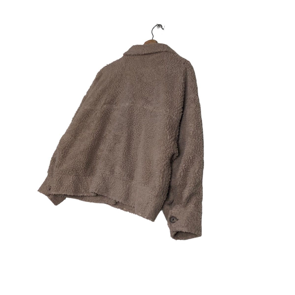 Issey Miyake 🔥Cropped Fleece Jacket Double Pocket Earth Music & Ecology Size US M / EU 48-50 / 2 - 10 Thumbnail