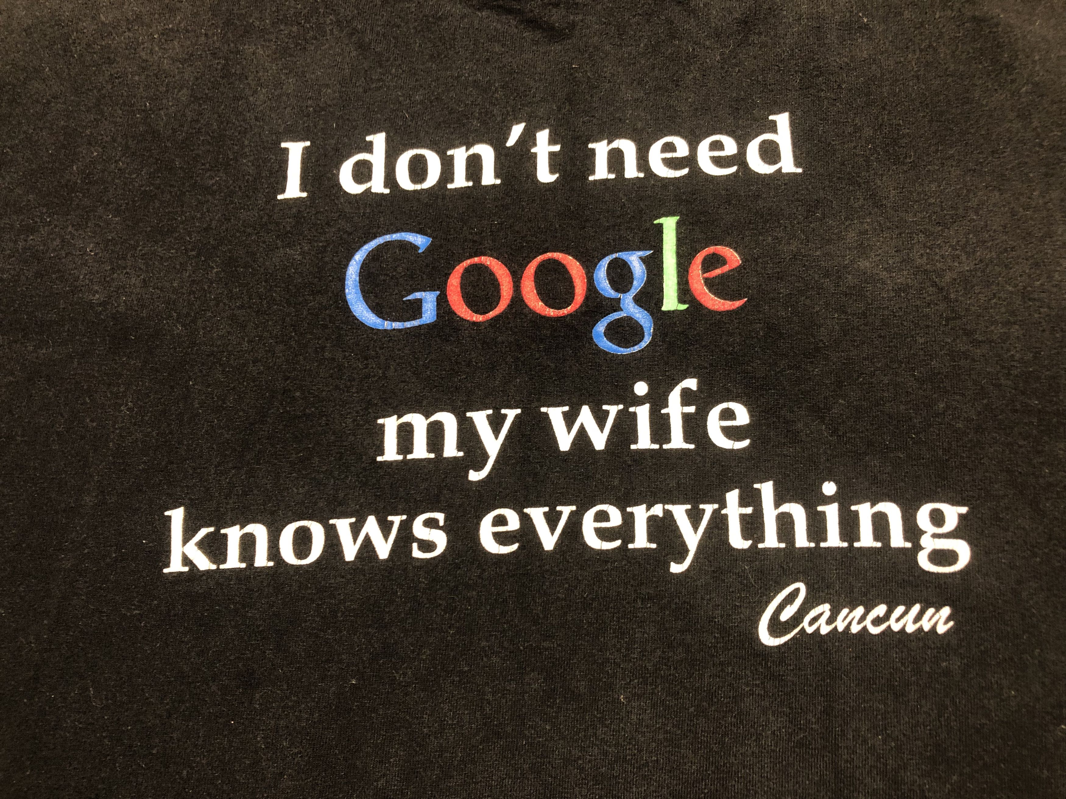 Vintage Vintage "Google" Cancun Tshirt Size US L / EU 52-54 / 3 - 2 Thumbnail
