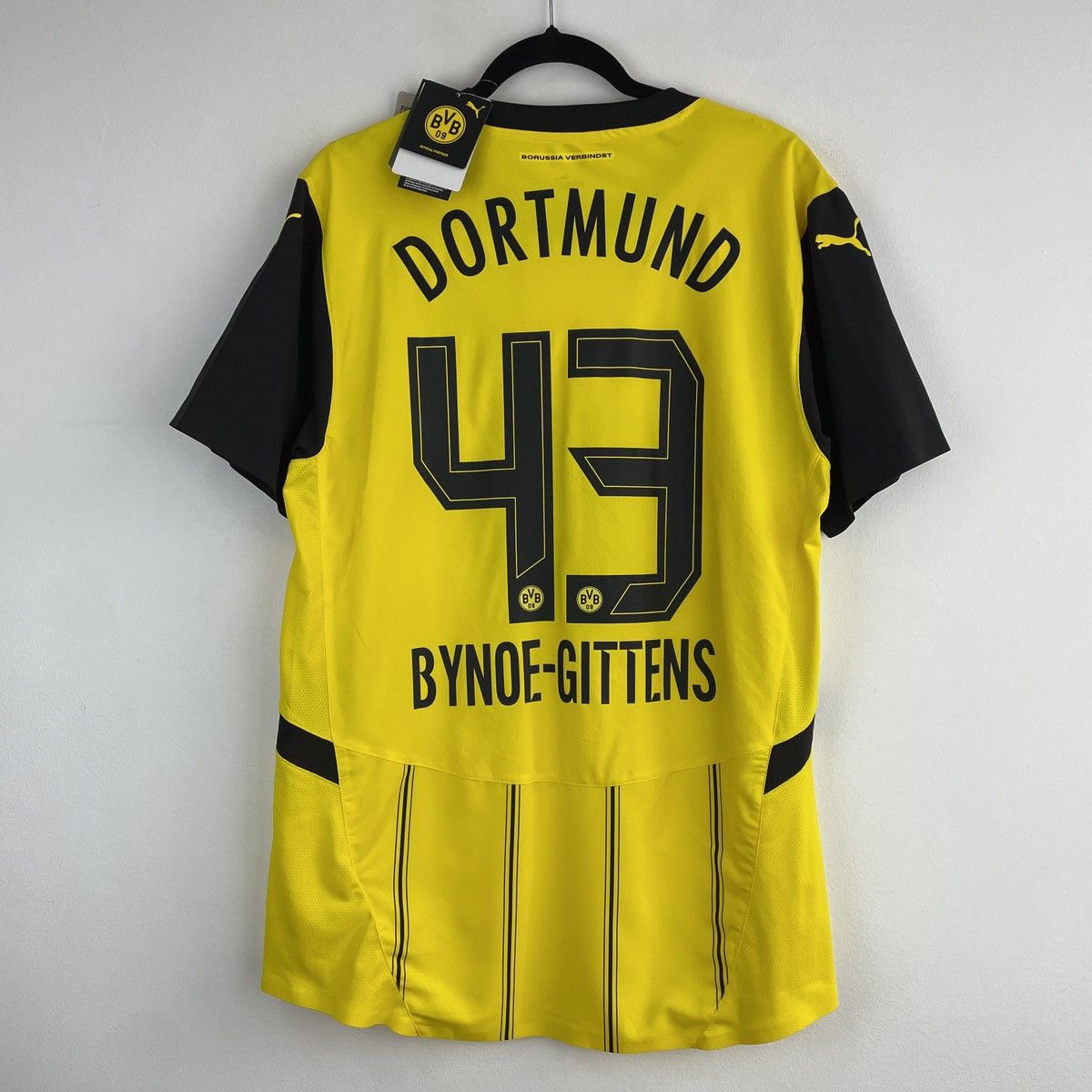 Puma Borussia Dortmund Gittens Authentic Home Jersey 2024/2025 Size US XL / EU 56 / 4 - 1 Thumbnail