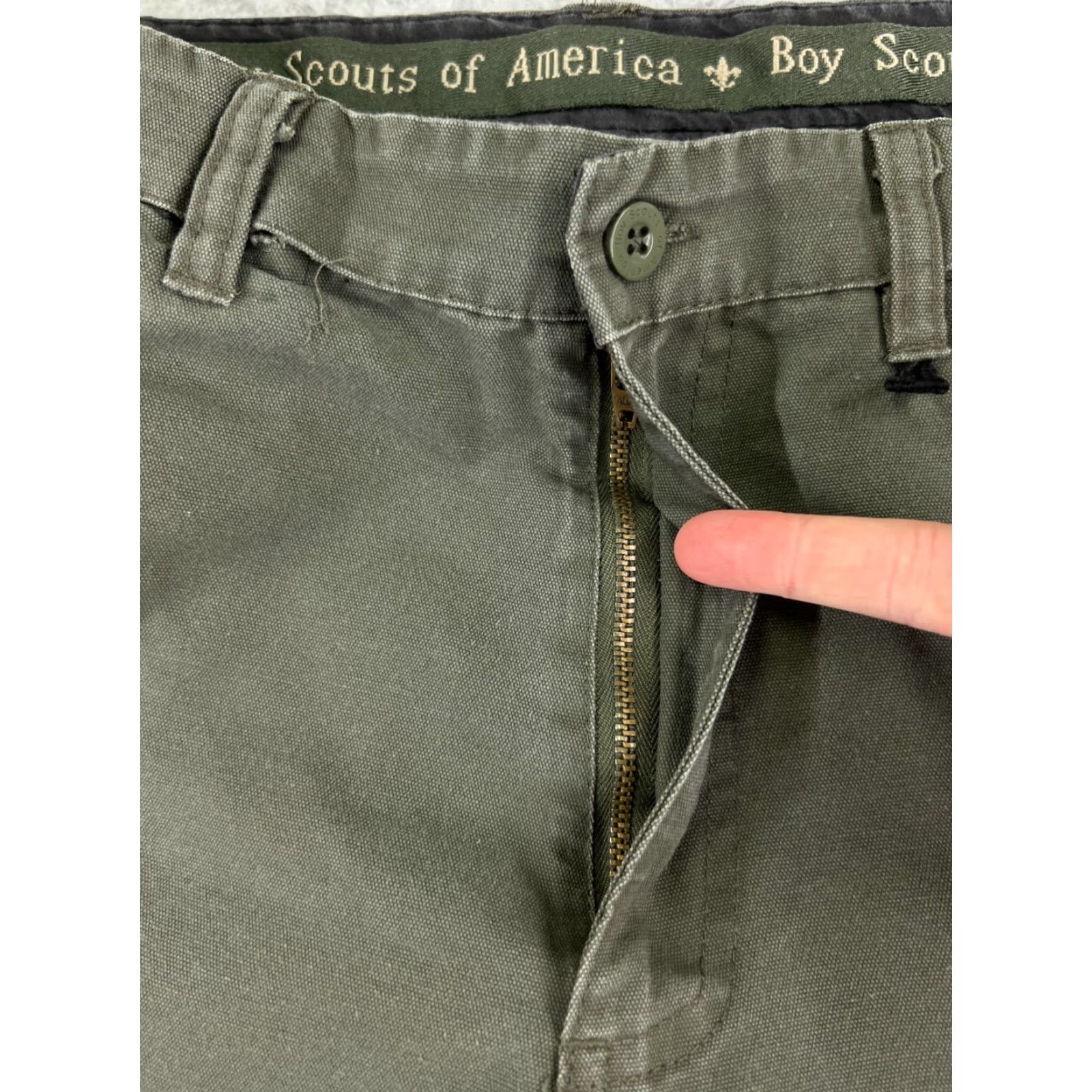 Vintage VINTAGE Boy Scouts of America Cargo Pants Adult Medium Green Military 38x24 Uniform Size US 38 / EU 54 - 5 Thumbnail
