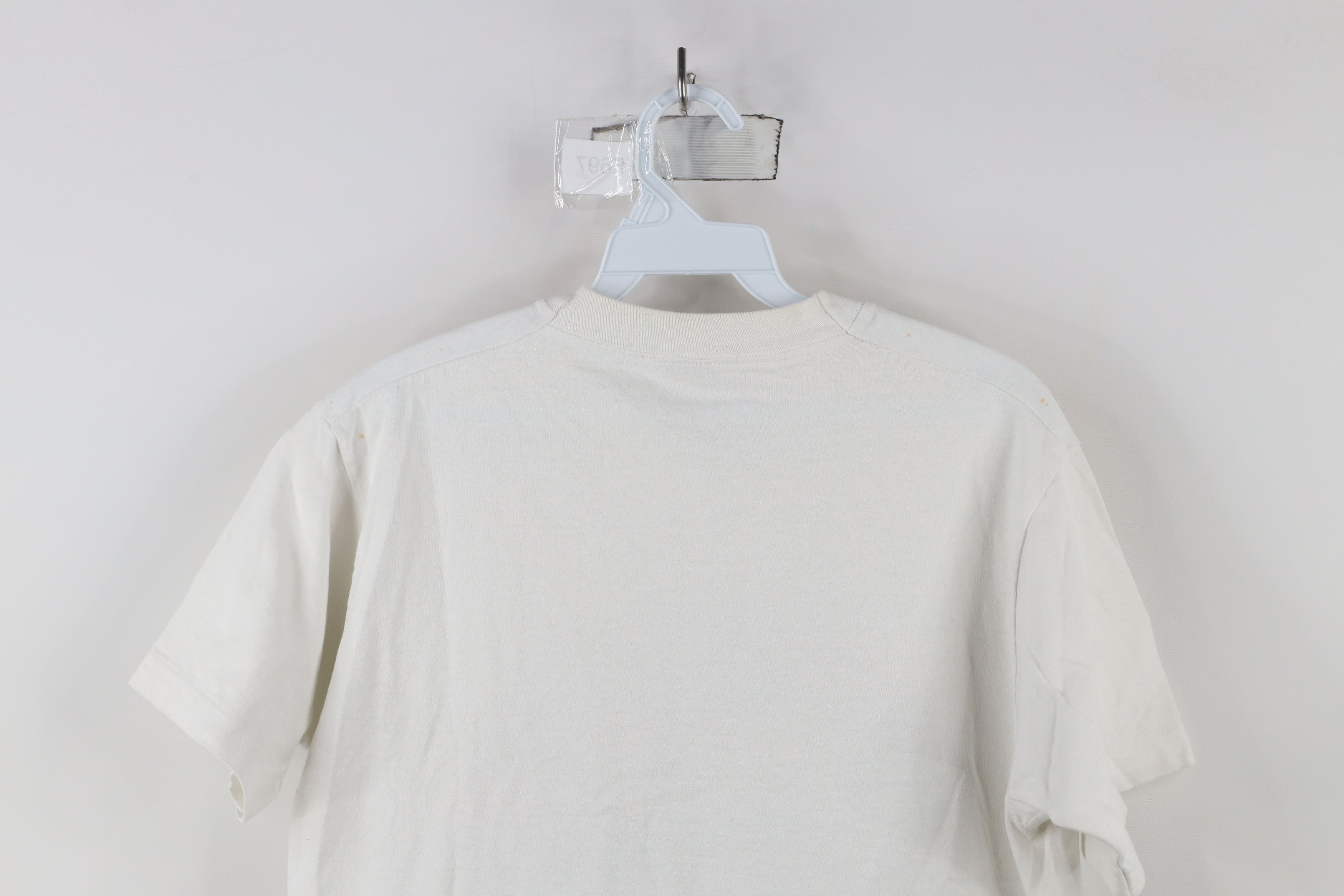 Vintage Vintage 90s Streetwear Nature Duck Lake T-Shirt White Size M / US 6-8 / IT 42-44 - 14 Thumbnail