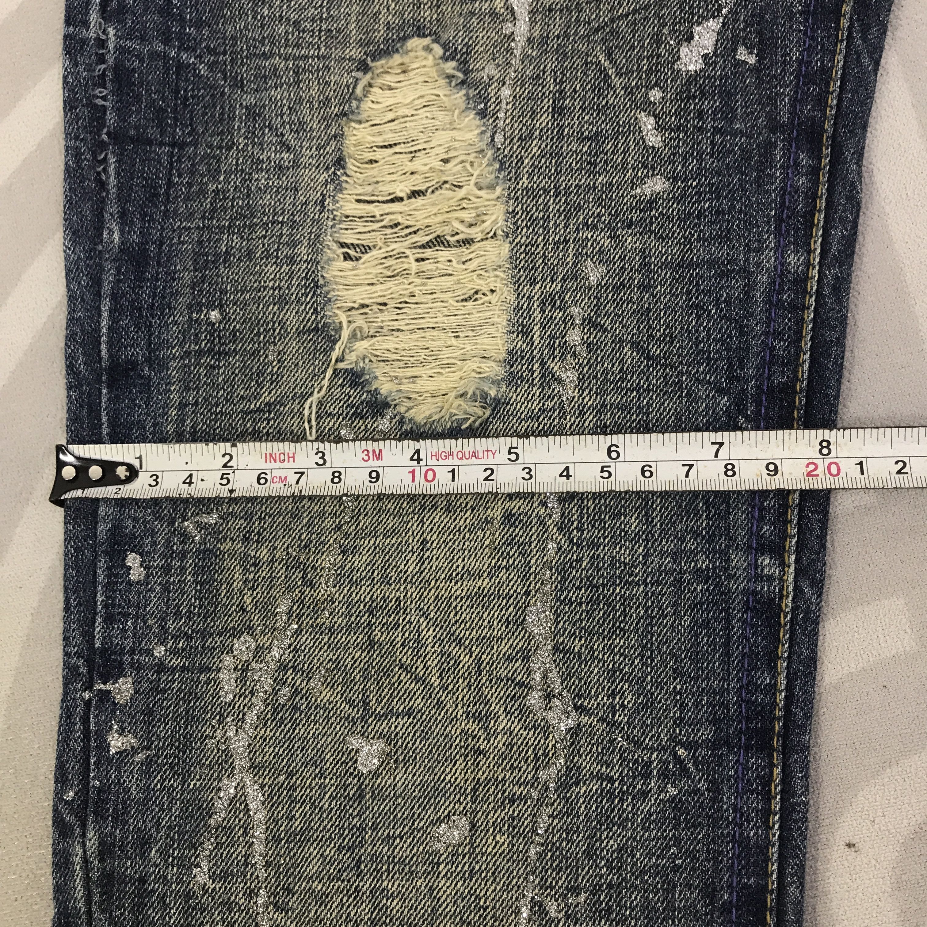 Japanese Brand Midas Explosion Distressed punk Bootcut pants K130B18 Size US 29 - 10 Thumbnail
