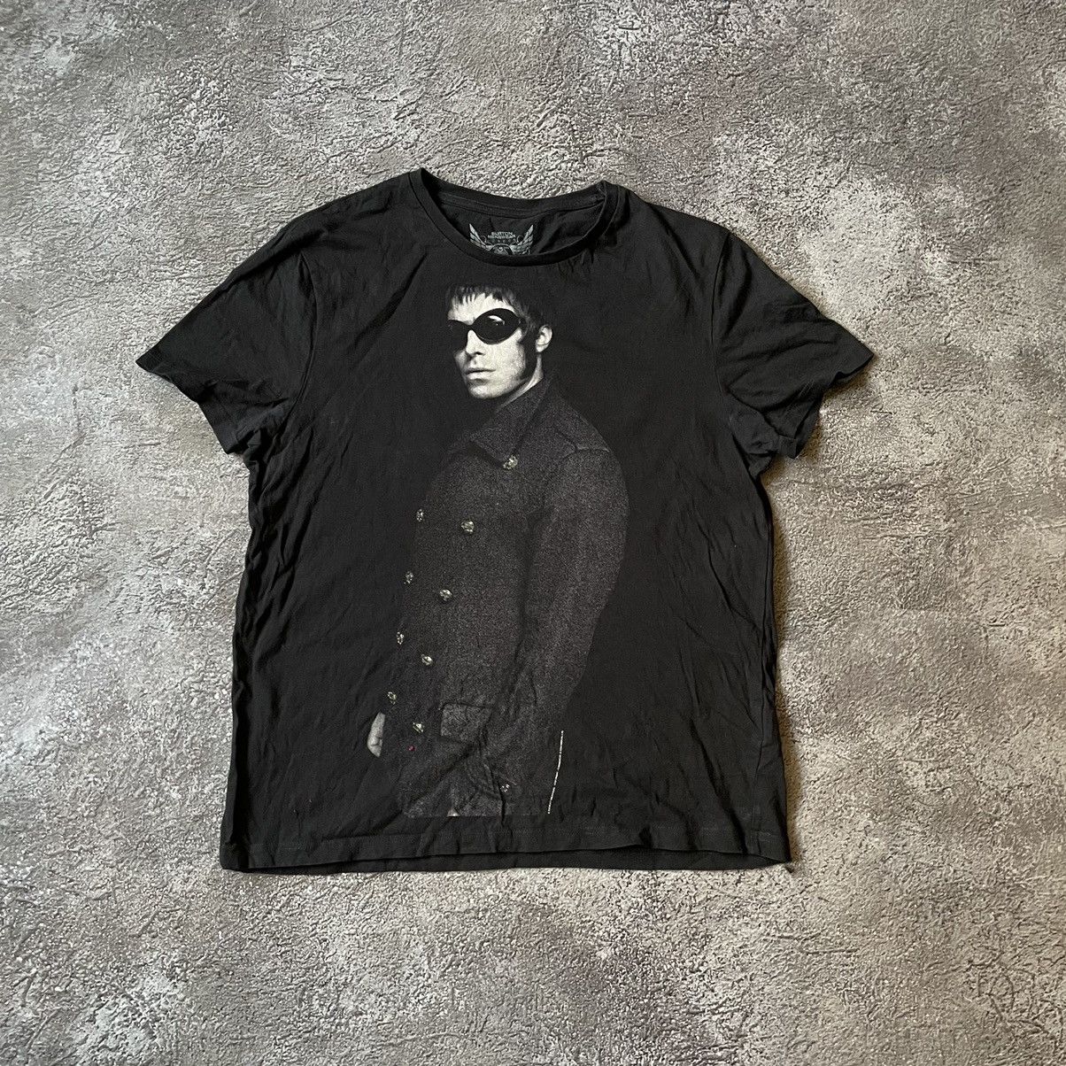 Vintage Vintage 90s Graphic Tee Horror Face Grunge Streetwear Boxy S Size US S / EU 44-46 / 1 - 2 Thumbnail