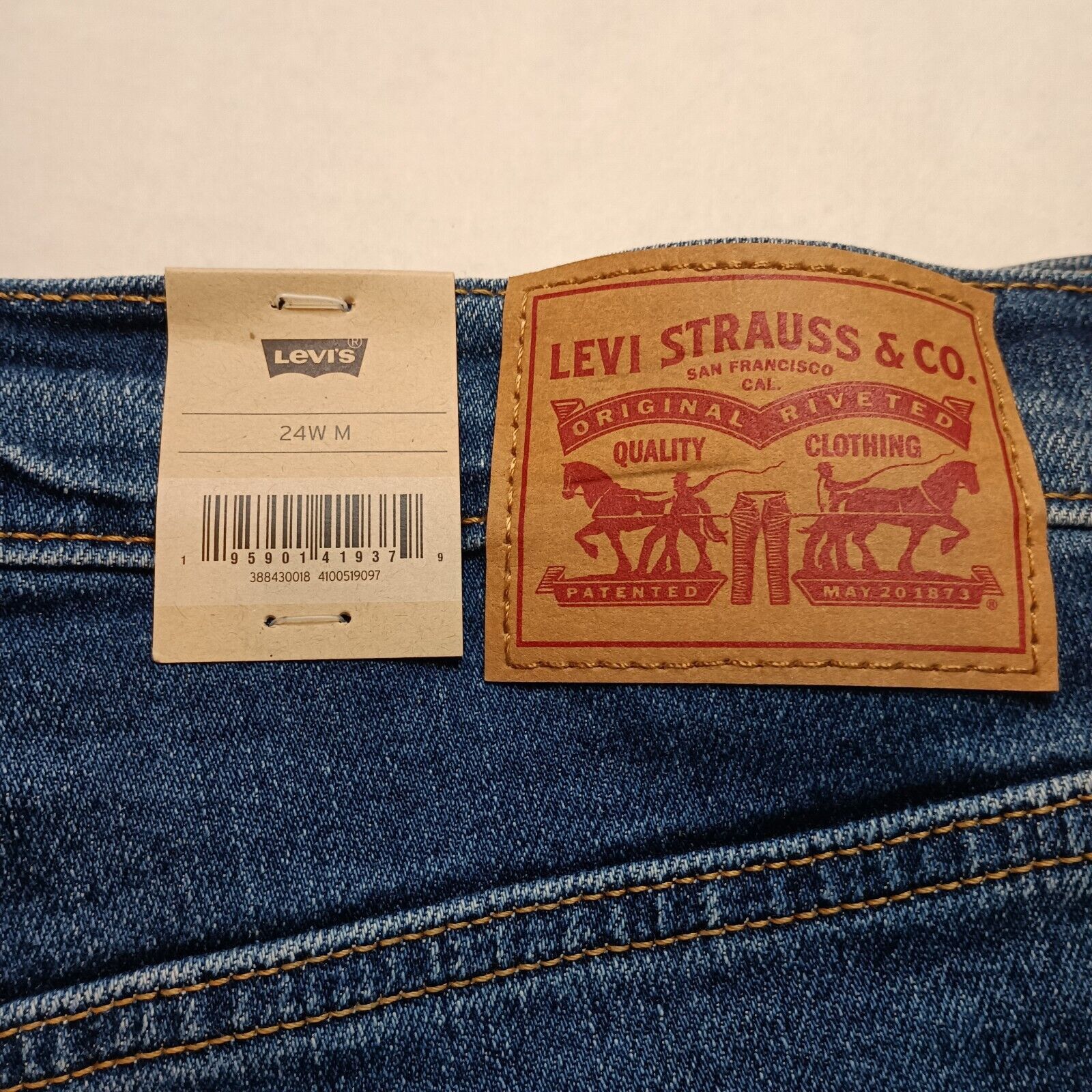 Levi's Levi's Ribcage Straight Ankle Jeans Women's 24W Plus Size Size 30" / US 8 / IT 44 - 10 Thumbnail