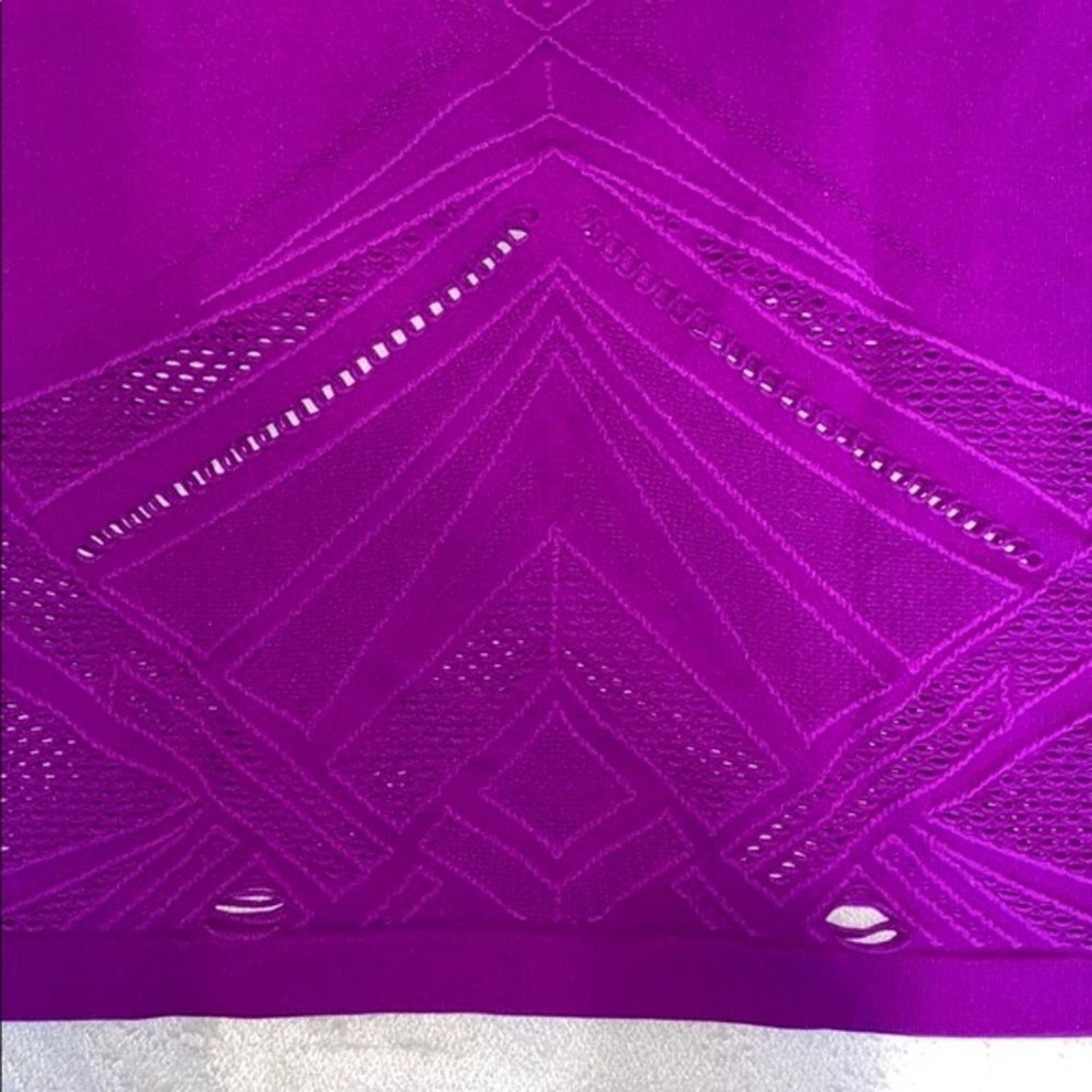 Fabletics Fabletics Purple Mesh Seamless Tank Top | Sz S (NO TAG) Size S / US 4 / IT 40 - 4 Thumbnail