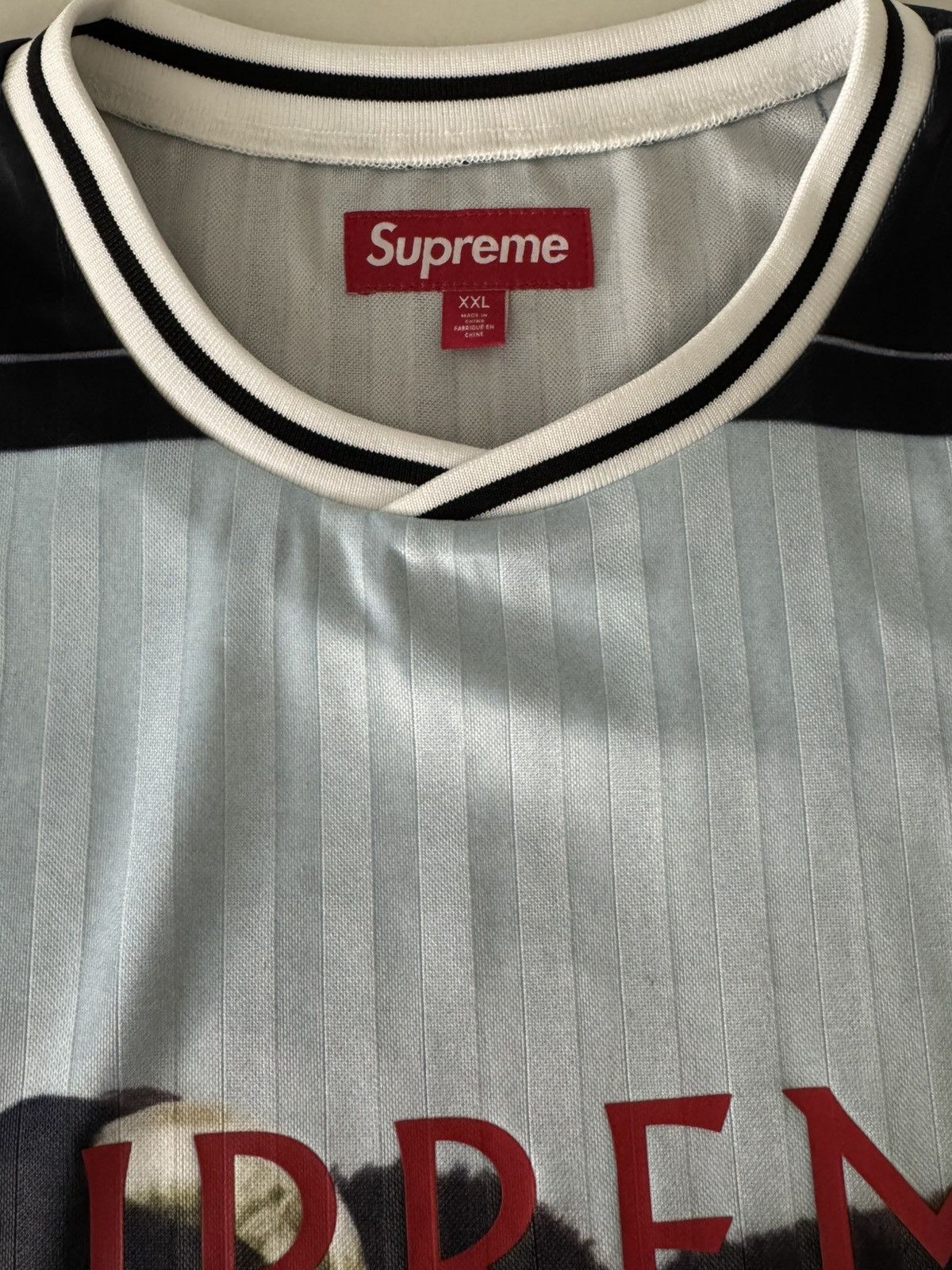 Supreme Damien Hirst soccer jersey