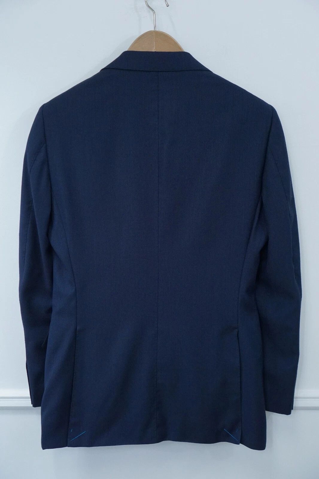Suitsupply Men Suitsupply Blazer Lazio Pure Wool S110 Reda Blue US44L Size 44L - 2 Thumbnail